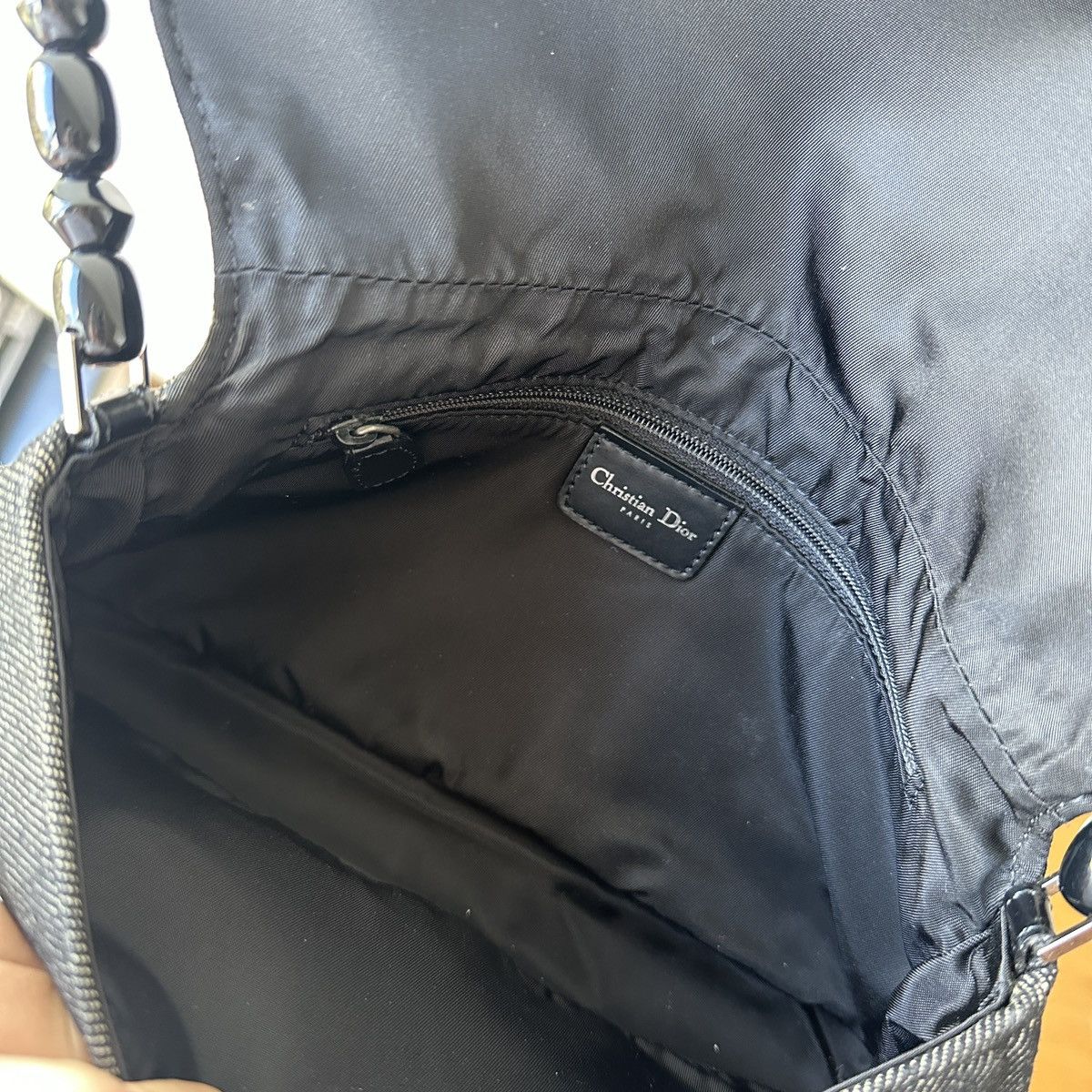 Dior Vintage Dior Malice Pearl Denim Bag Size ONE SIZE - 14 Thumbnail