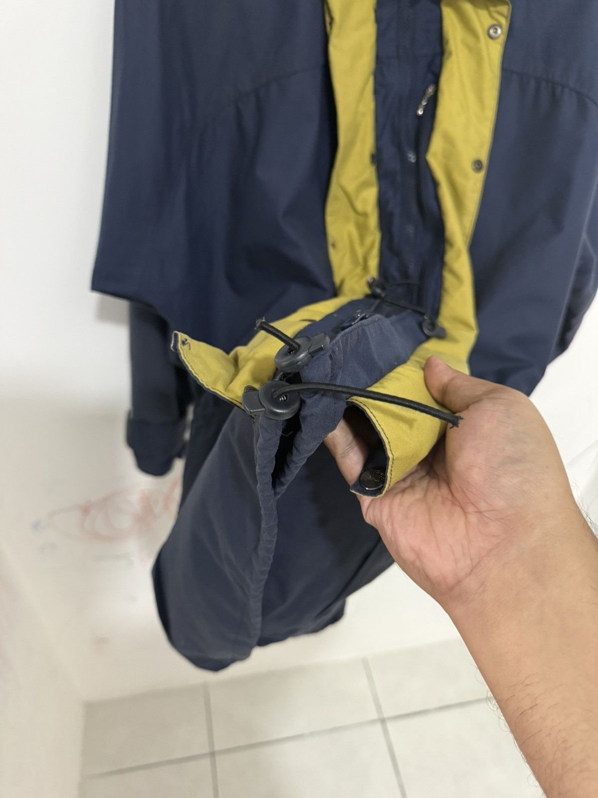 Burberry Vintage Burberry Blue Big Logo Jacket Size US XL / EU 56 / 4 - 14 Thumbnail