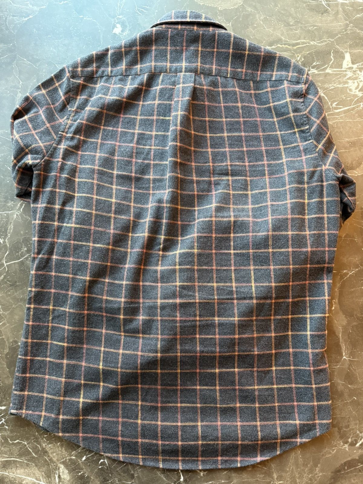 Steven Alan Steven Alan Flannel Button-Down Shirt — Size M | Charcoal Size US M / EU 48-50 / 2 - 9 Thumbnail