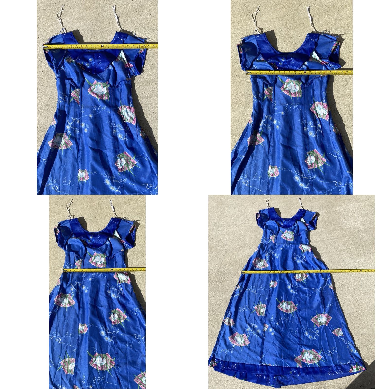 Vintage Paradise Hawaii Made In Honolulu Vintage Hawaiian Dress Tiki Aloha Maxi Size 12 Blue 12 Paradise Hawaii Vintage Hawaii Dress Maxi Size 12 Blue Womens Size XL / US 12-14 / IT 48-50 - 10 Thumbnail
