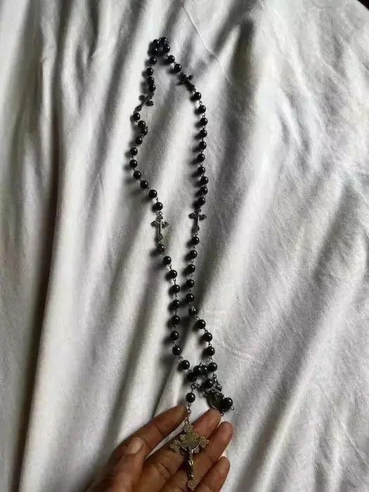Jewelry Saint Benedict Rosary Chain Jesus Waist Pants Chain Size ONE SIZE - 2 Thumbnail