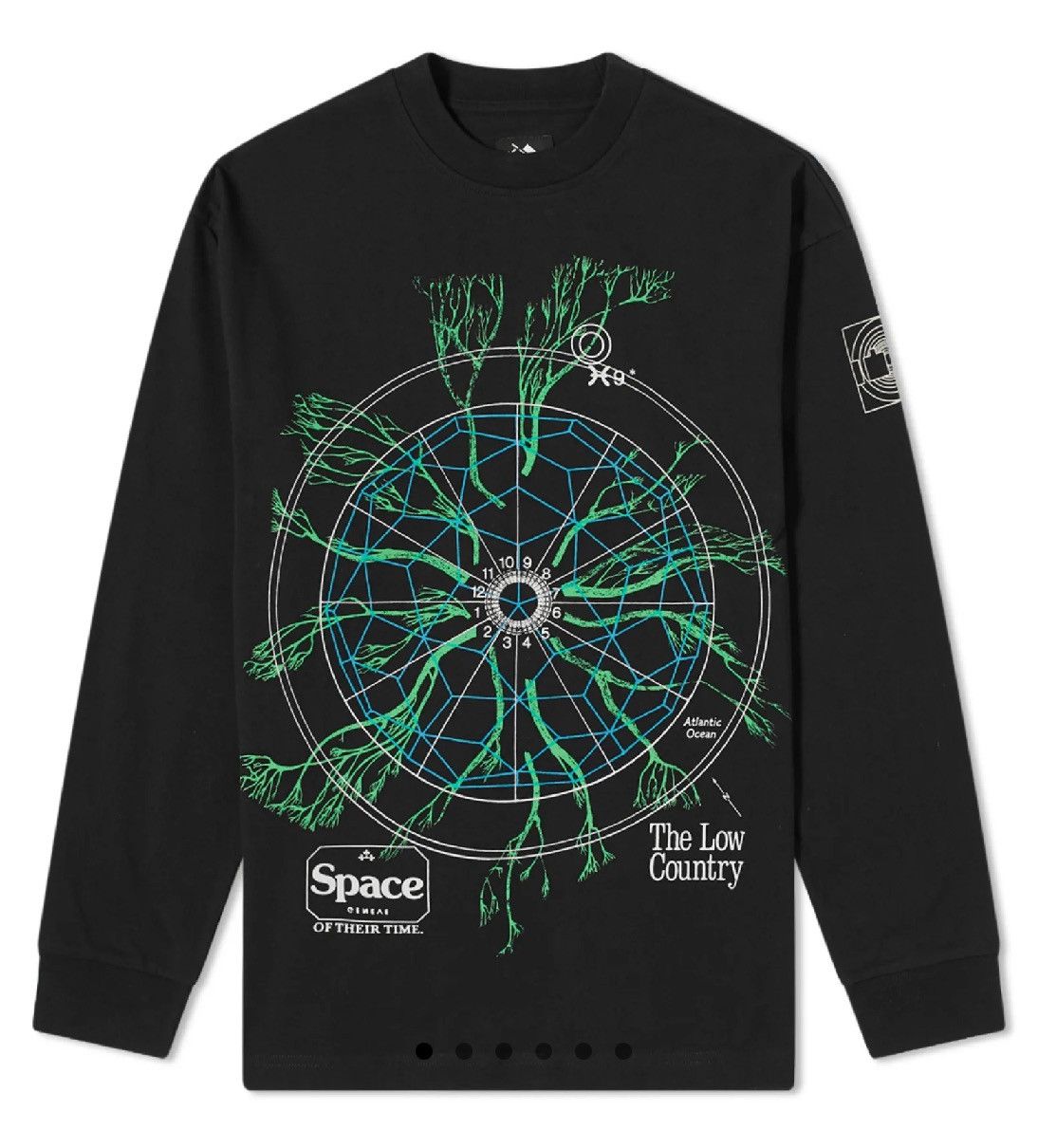 The Trilogy Tapes The Trilogy Tapes Low Country Long Sleeve | Black Size US L / EU 52-54 / 3 - 1 Thumbnail