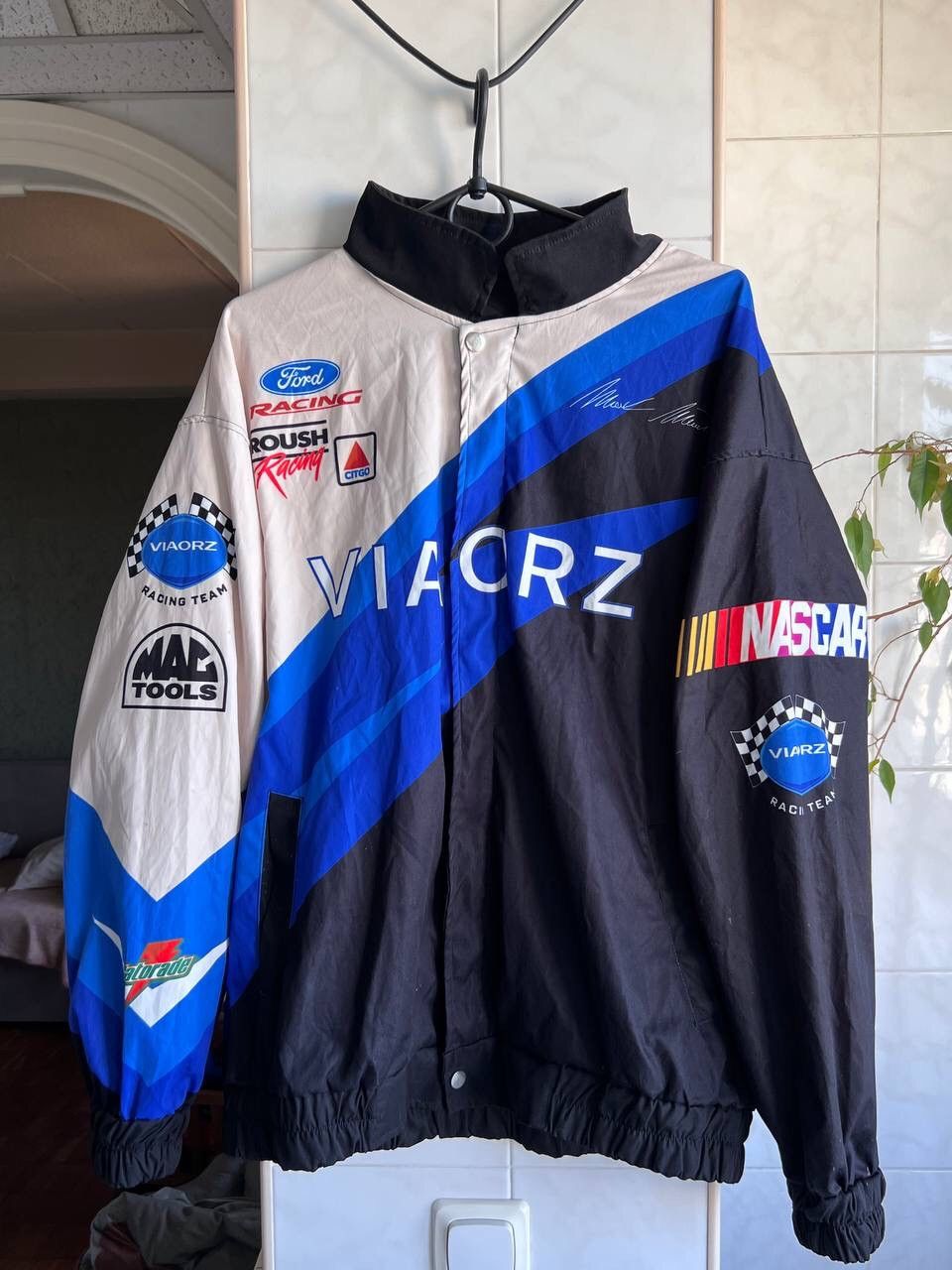 Vintage NASCAR Ford Roush Racing Jacket Used size L Size US L / EU 52-54 / 3 - 1 Thumbnail