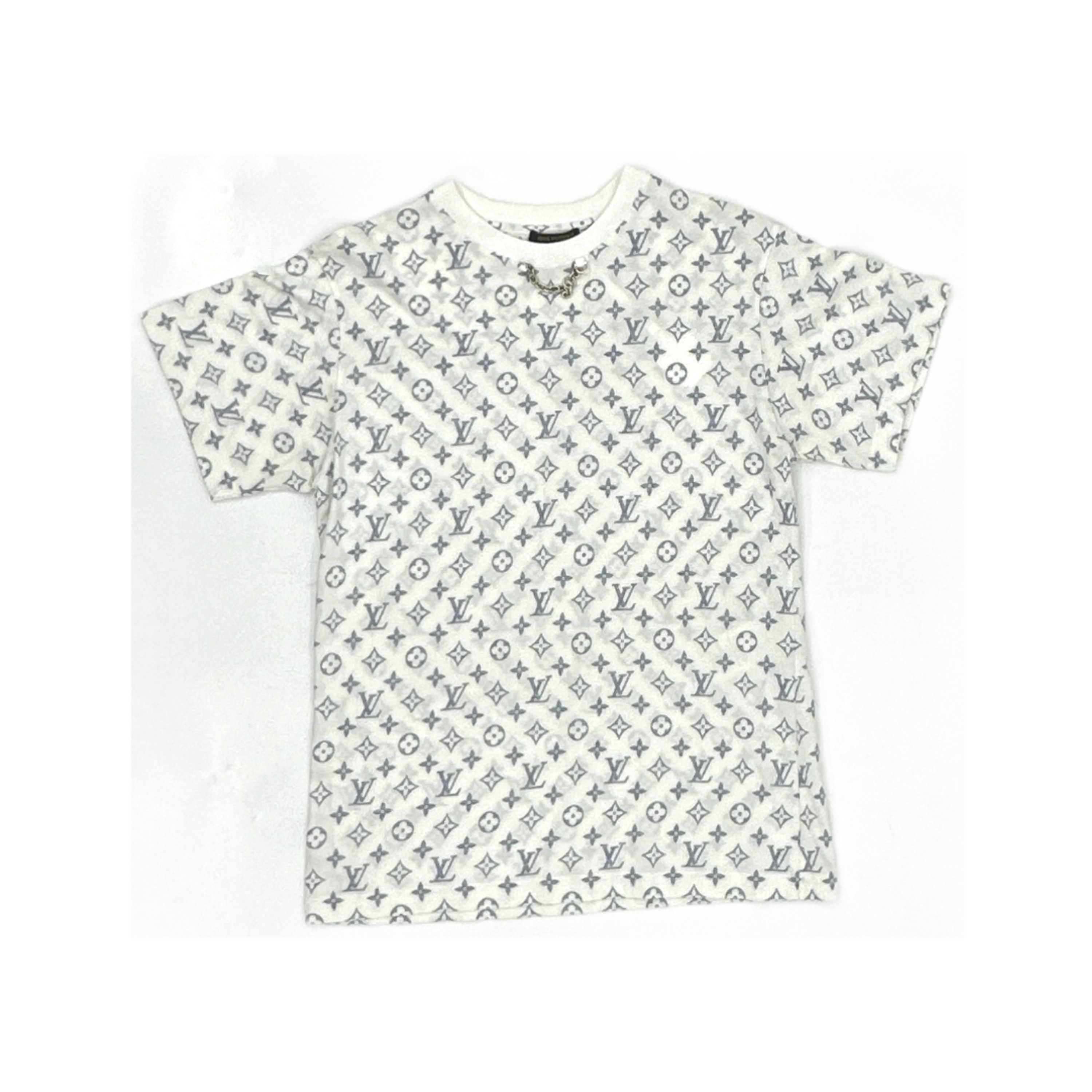 Louis Vuitton Louis Vuitton Monogram Chain T-Shirt M Size US M / EU 48-50 / 2 - 1 Thumbnail