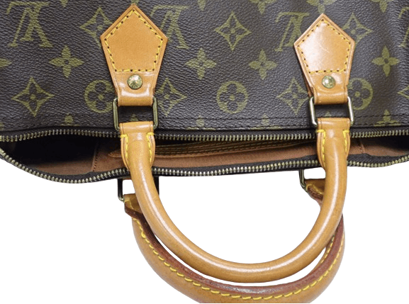 Louis Vuitton Louis Vuitton Speedy 30cm Monogram Canvas Brown Satchel Bag Size ONE SIZE - 10 Thumbnail