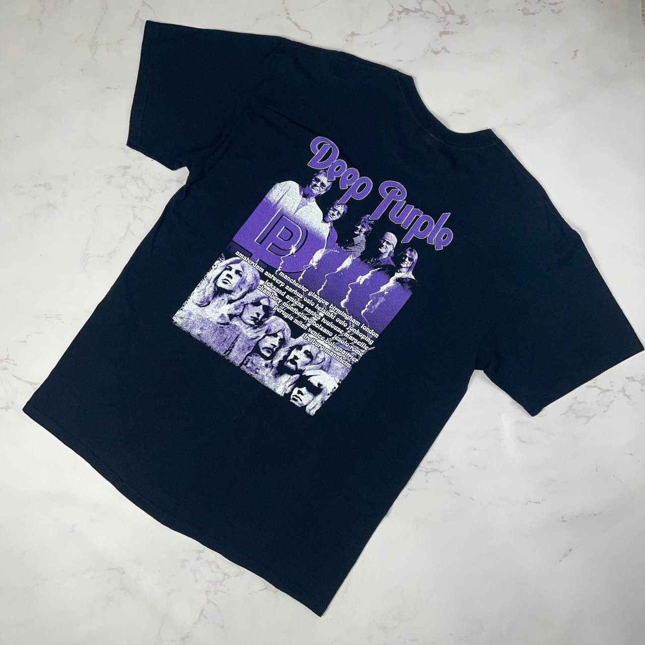Vintage Deep Purple X Band Tees Vintage Deepl Purple T-shirt Size L Size US L / EU 52-54 / 3 - 11 Thumbnail