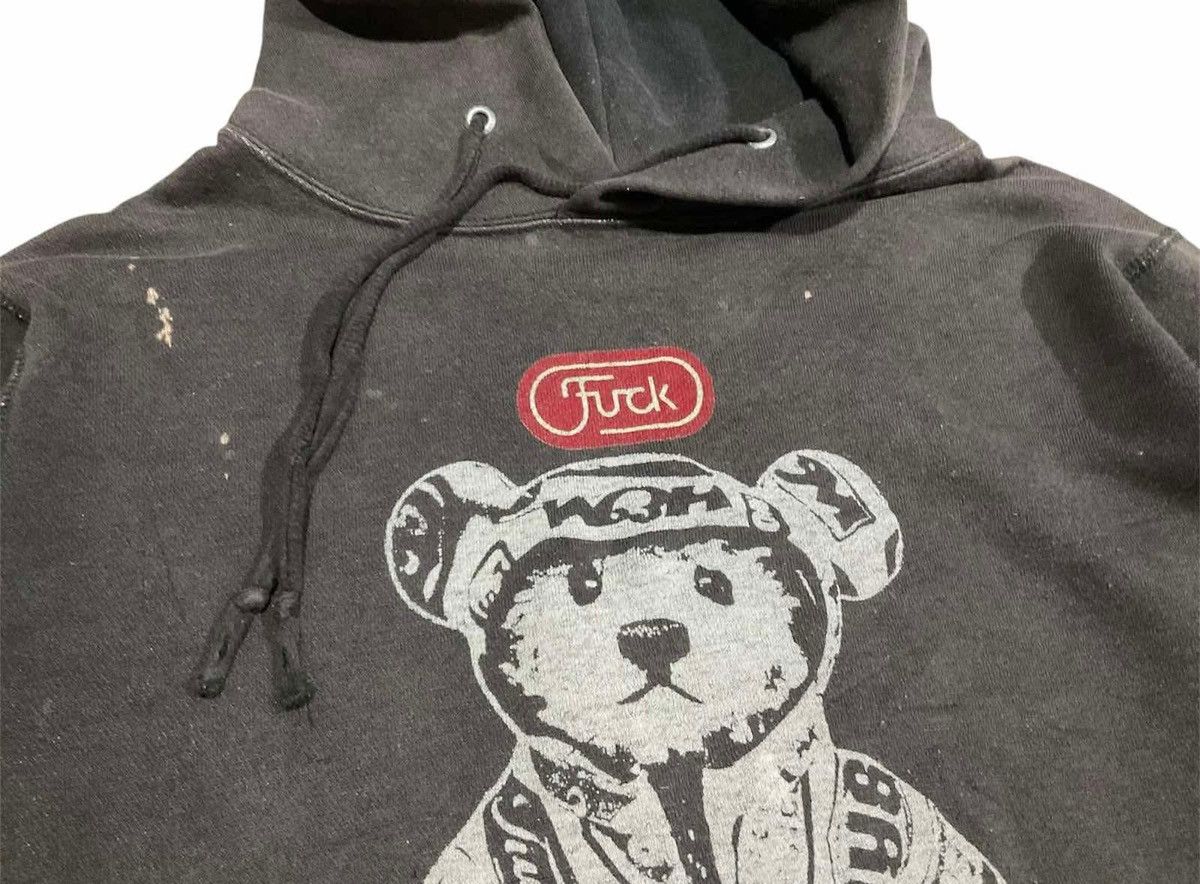 Hysteric Glamour 🔥Y2K Archived Vintage Hysteric Glamour Hoodie Bear Fuck Size US M / EU 48-50 / 2 - 4 Thumbnail