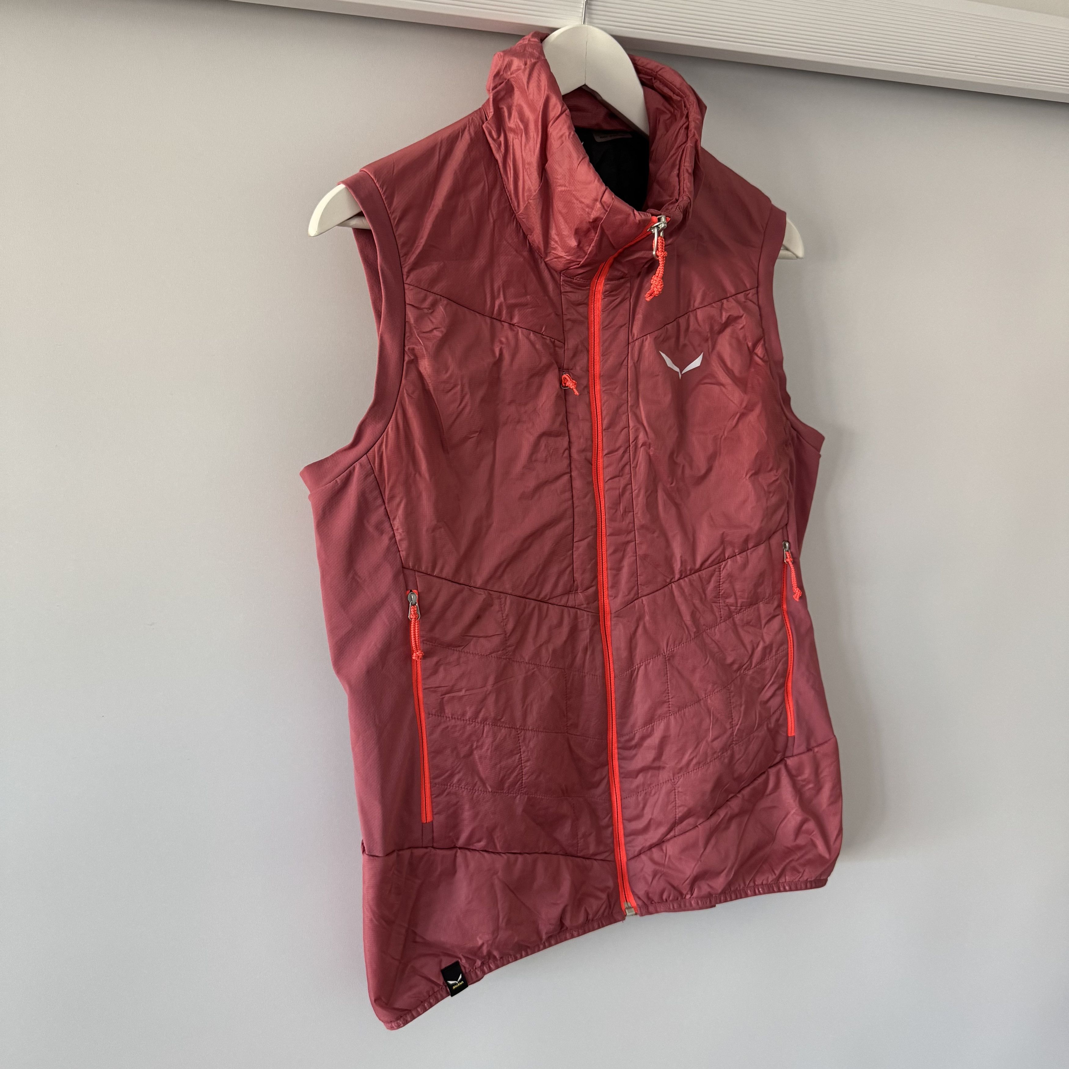 SALEWA Women's Salewa Tirol Wool Responsive Durastretch Pink Vest Size XL / US 12-14 / IT 48-50 - 2 Thumbnail