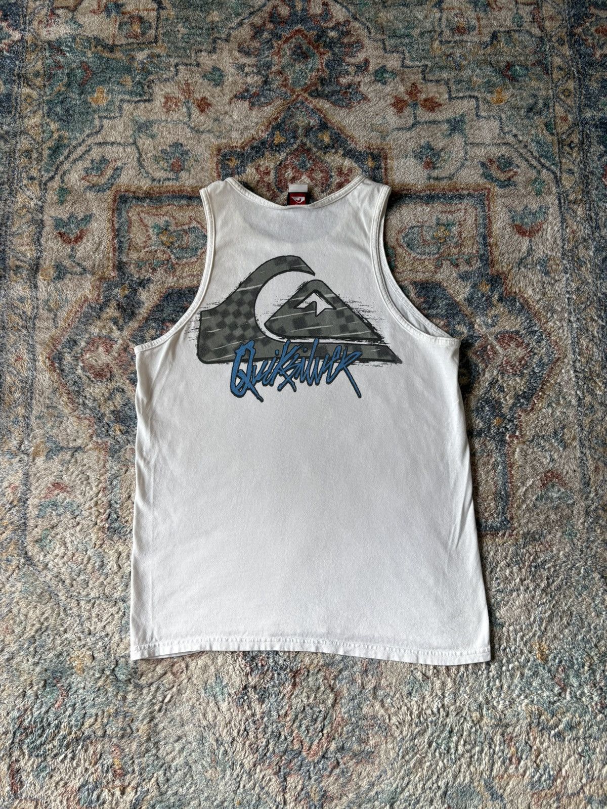 Quiksilver Vintage Quiksilver Logo Tank Top Large Size US L / EU 52-54 / 3 - 2 Thumbnail