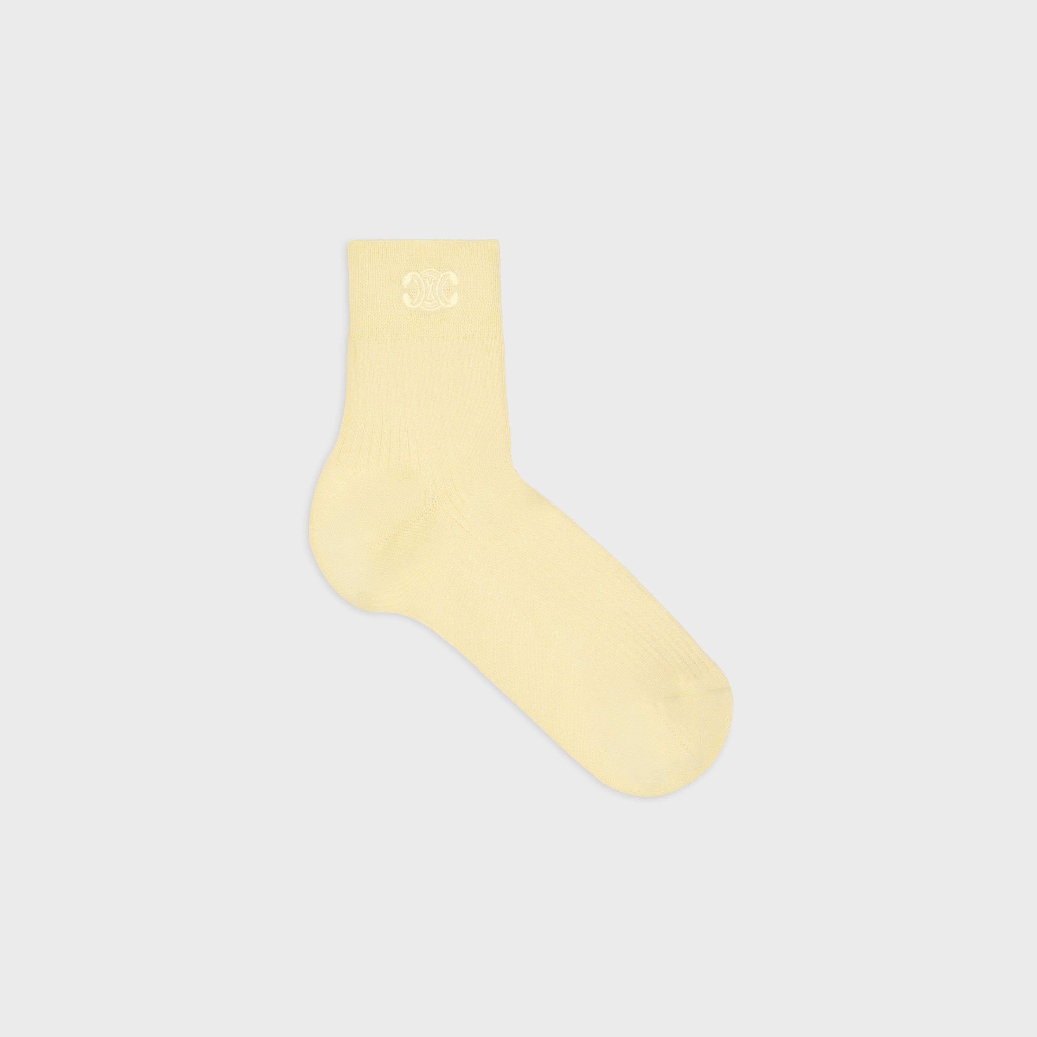 Celine o1bcso1str0925 2A25W961M Size: OS / Socks in Yellow Size ONE SIZE - 1 Thumbnail