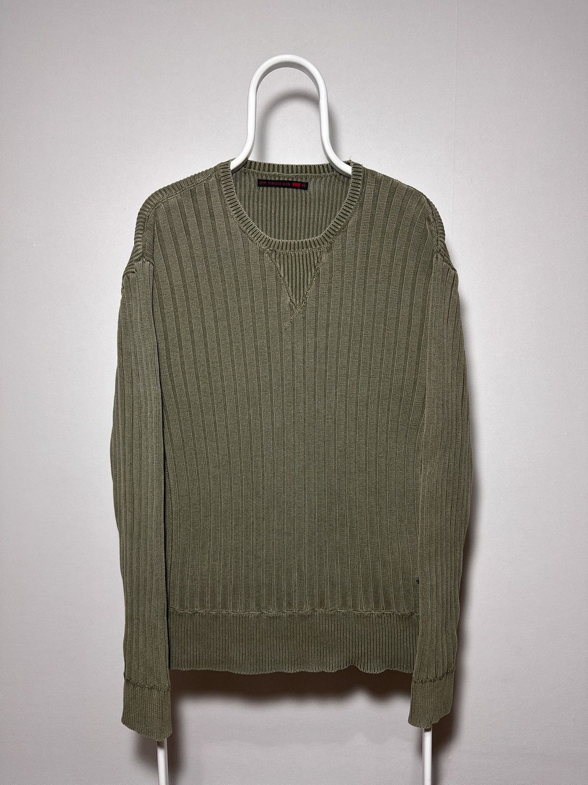 Vintage levis colorblock cheapest ribbed knit sweater