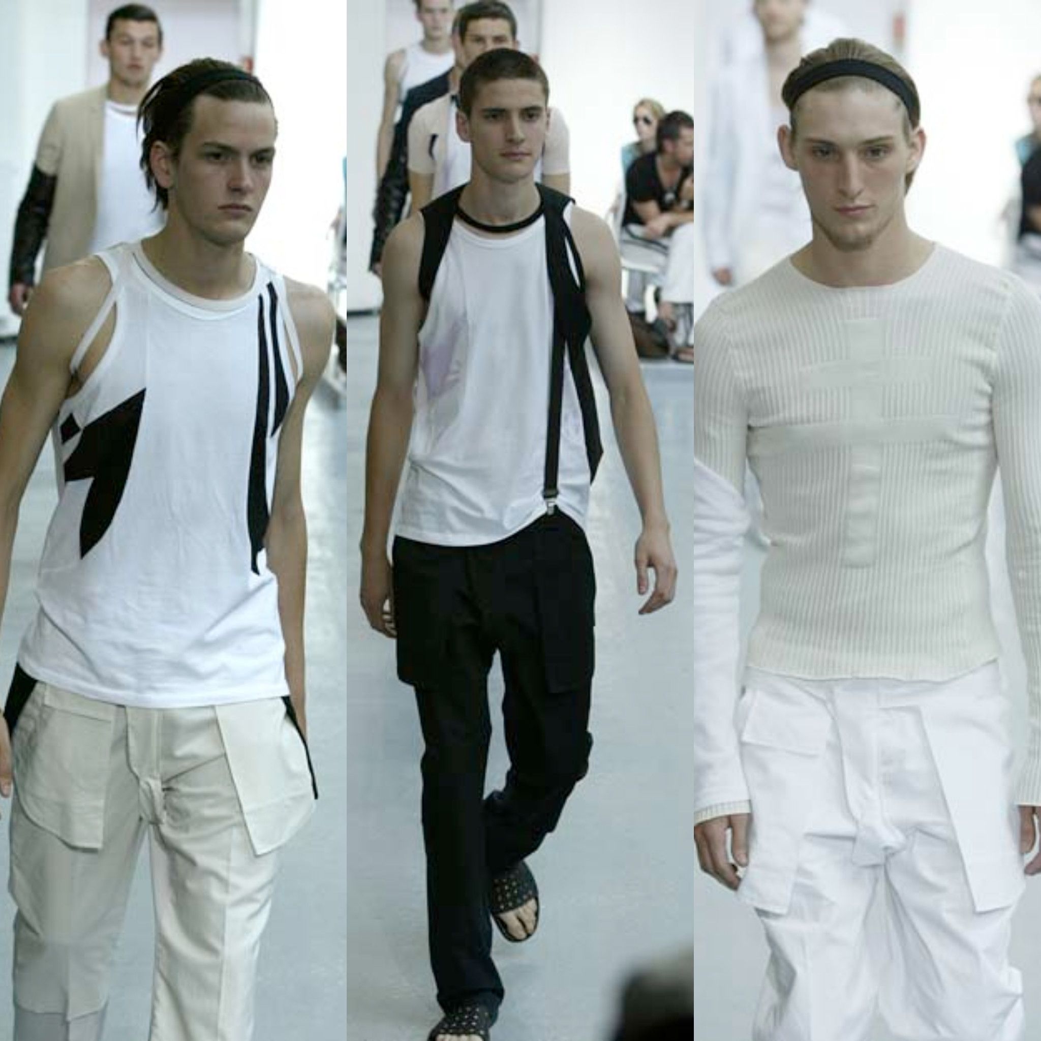 パンツ Helmut Lang 2003ss Insideout white denim 2003SS Helmut Lang ヘルムートラング インサイドアウト ホワイト