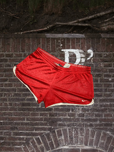 Nike × Vintage VERY RARE NIKE Runing SHORTS VINTAGE DRILL SWOOSH Y2K 90s Size US 32 / EU 48 - 1 Thumbnail