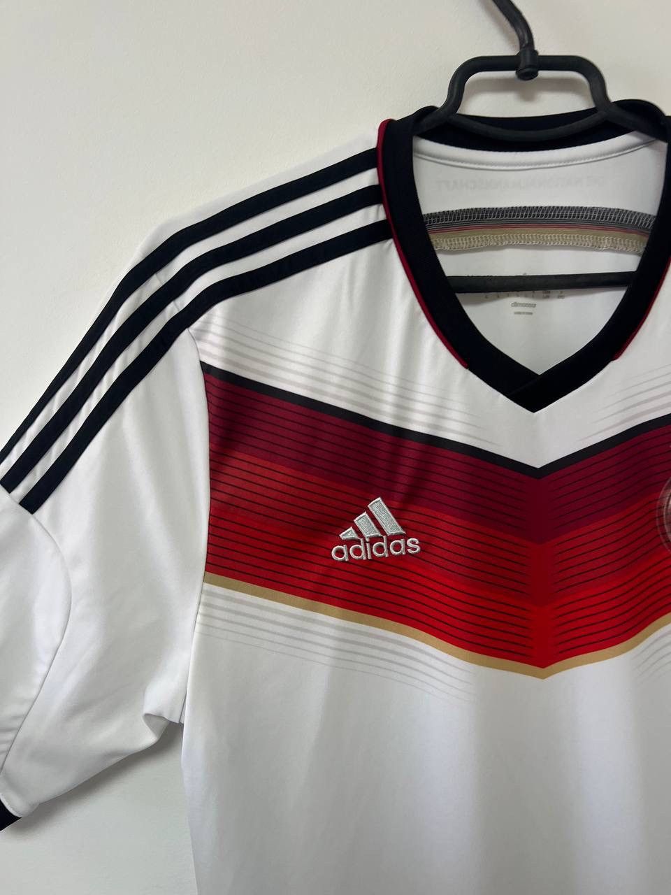 Adidas T-shirt football Germany adidas vintage sz L Size US L / EU 52-54 / 3 - 6 Thumbnail