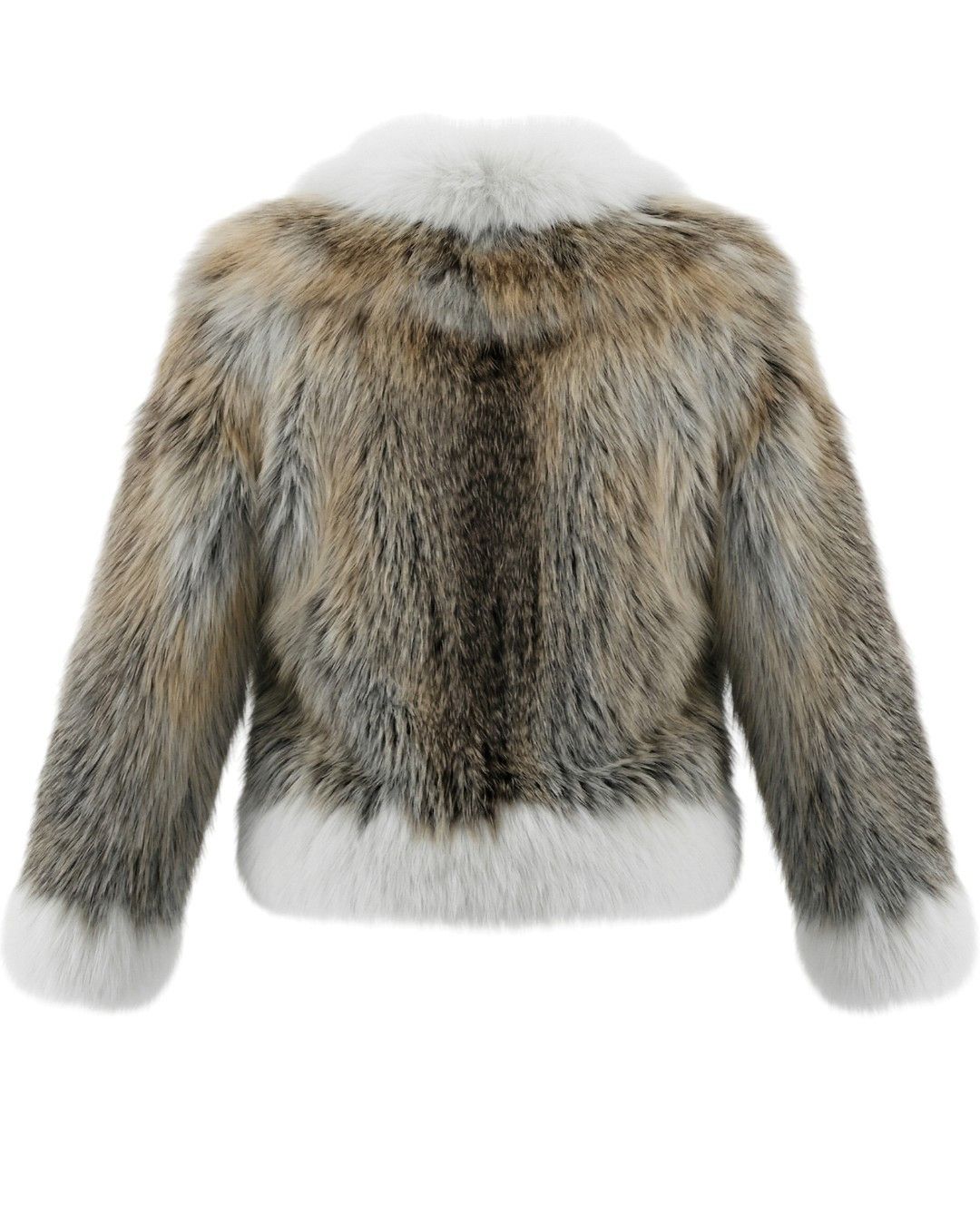 Gucci F/W 2010 SHADOW FOX FUR JACKET Size XS / US 0-2 / IT 36-38 - 2 Thumbnail