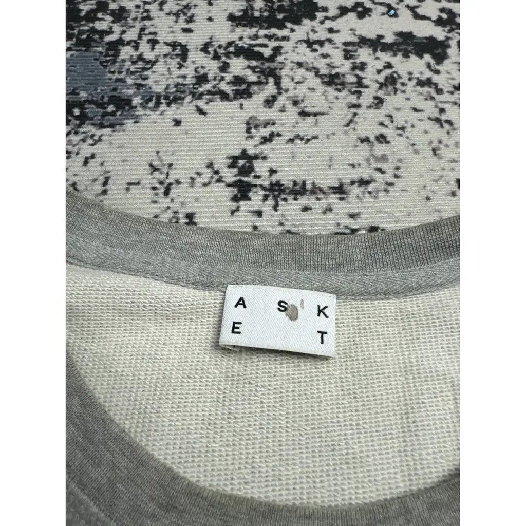 Asket Asket Crewneck Sweatshirt Grey Size L Size US L / EU 52-54 / 3 - 4 Thumbnail