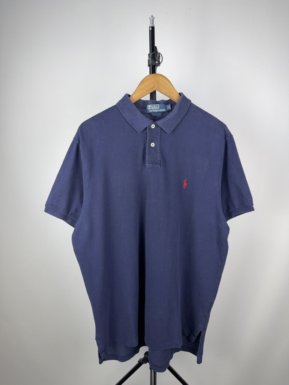 Polo Ralph Lauren Vintage 90s Retro Polo Ralph Lauren Basic Logo Polos Y2K Size US XL / EU 56 / 4 - 1 Thumbnail