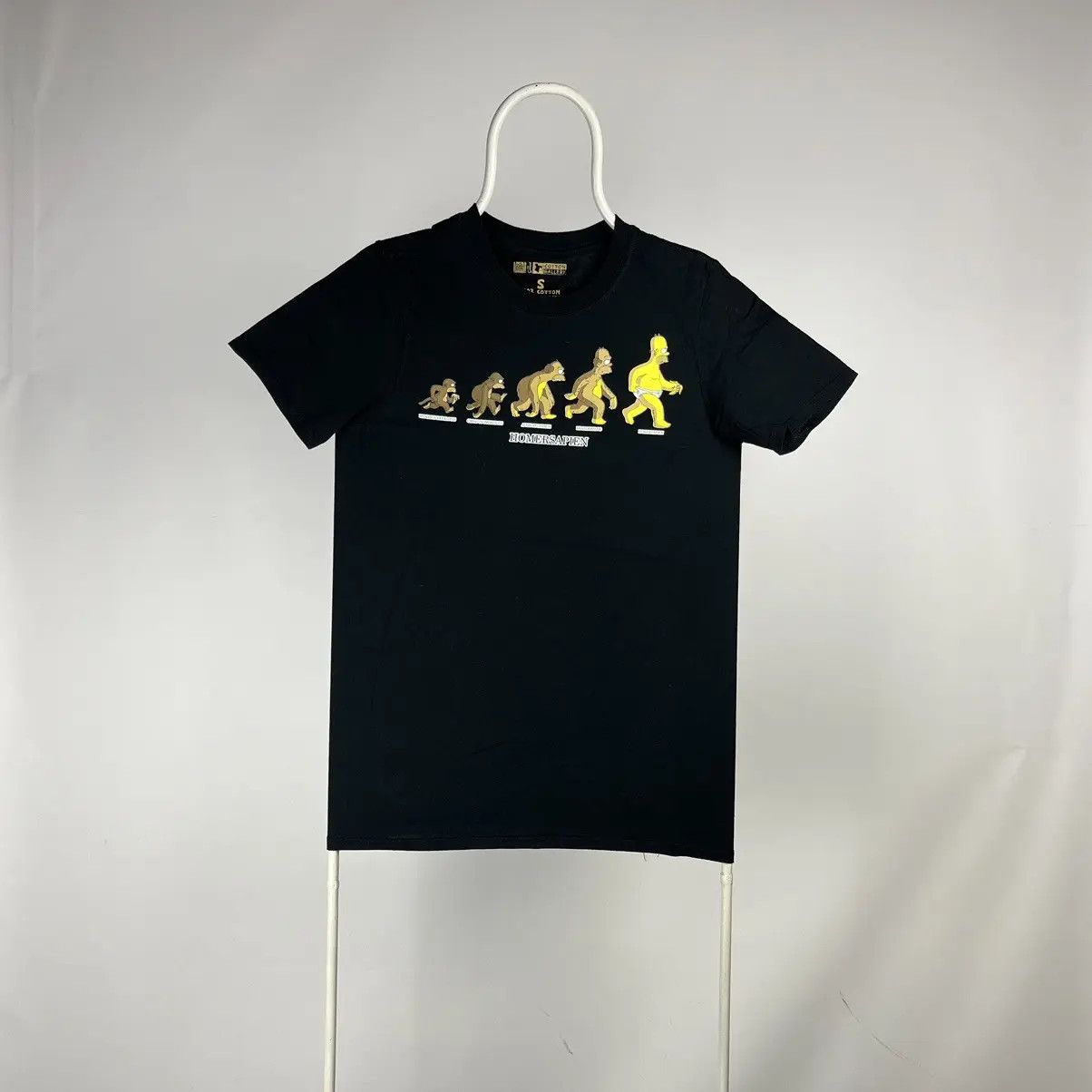 Band Tees The Simpsons Tshirt Homersapien evolution anima size Small Size US S / EU 44-46 / 1 - 1 Thumbnail