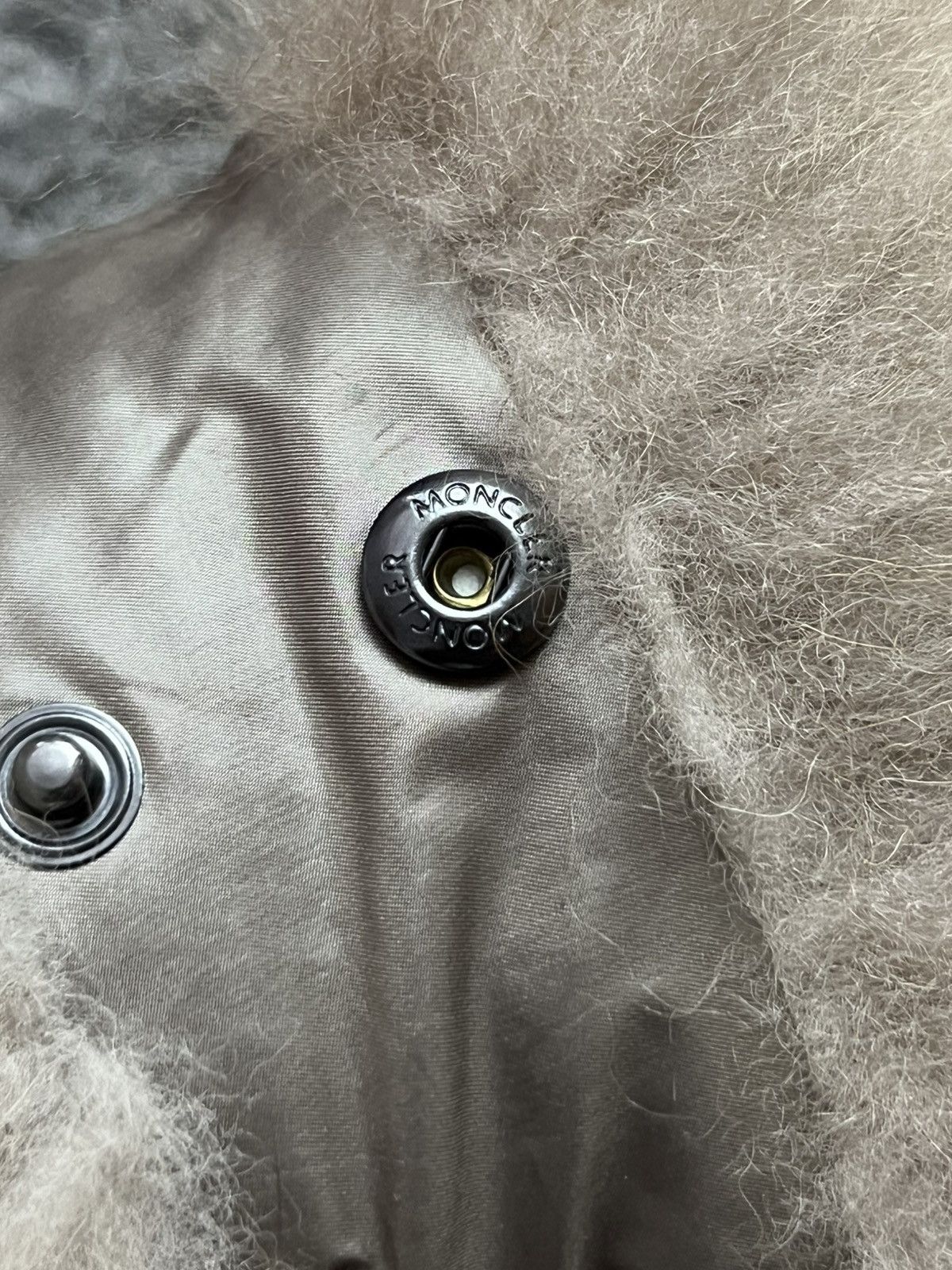 Moncler MONCLER FUR FAUX NATURAL FOR HOOD Size ONE SIZE - 4 Thumbnail