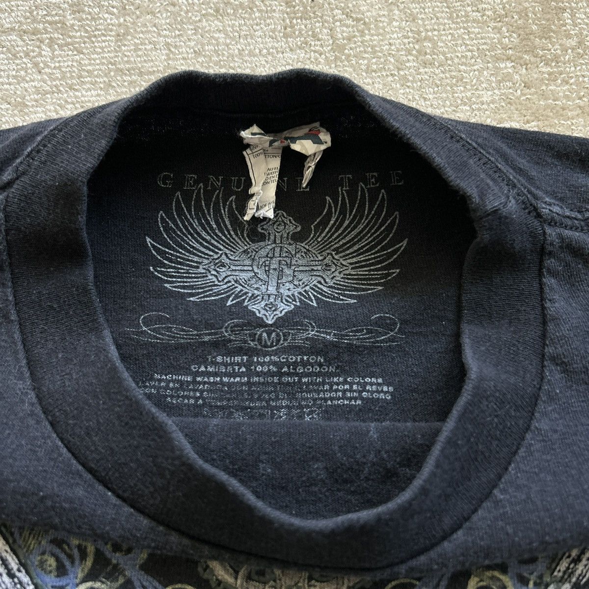 Affliction CRAZY MMA ELITE STYLE CROSS TEE Size US M / EU 48-50 / 2 - 7 Thumbnail