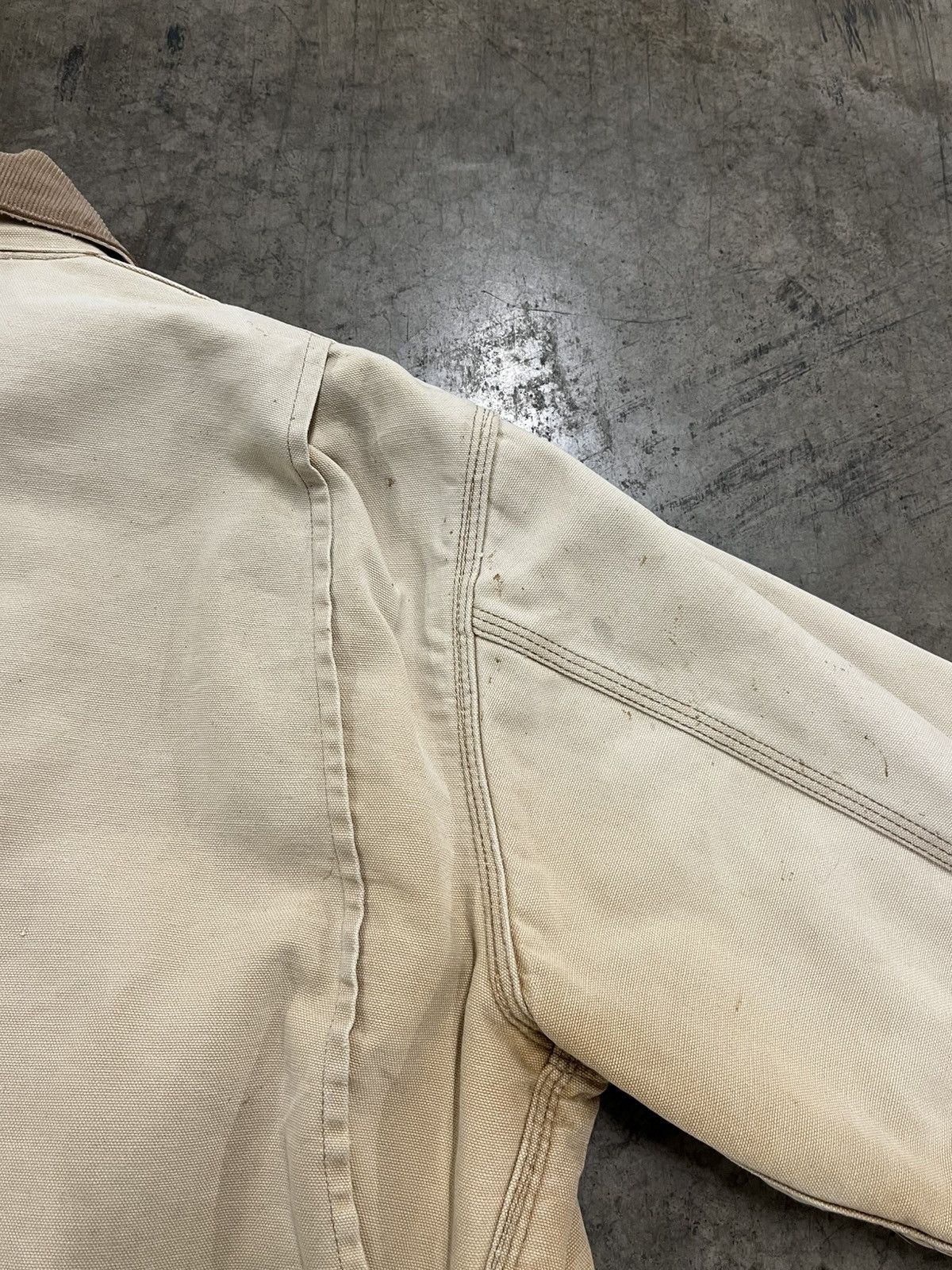 Carhartt × Vintage Carhartt chore jacket vintage blanket lined sun faded rare Size US XL / EU 56 / 4 - 13 Thumbnail