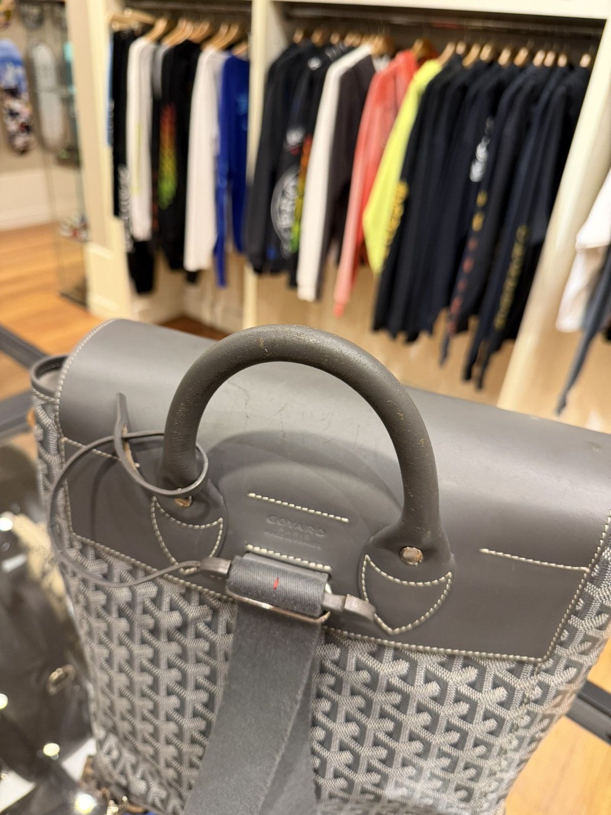 Goyard Goyard Alpin Backpack Grey Size ONE SIZE - 9 Thumbnail