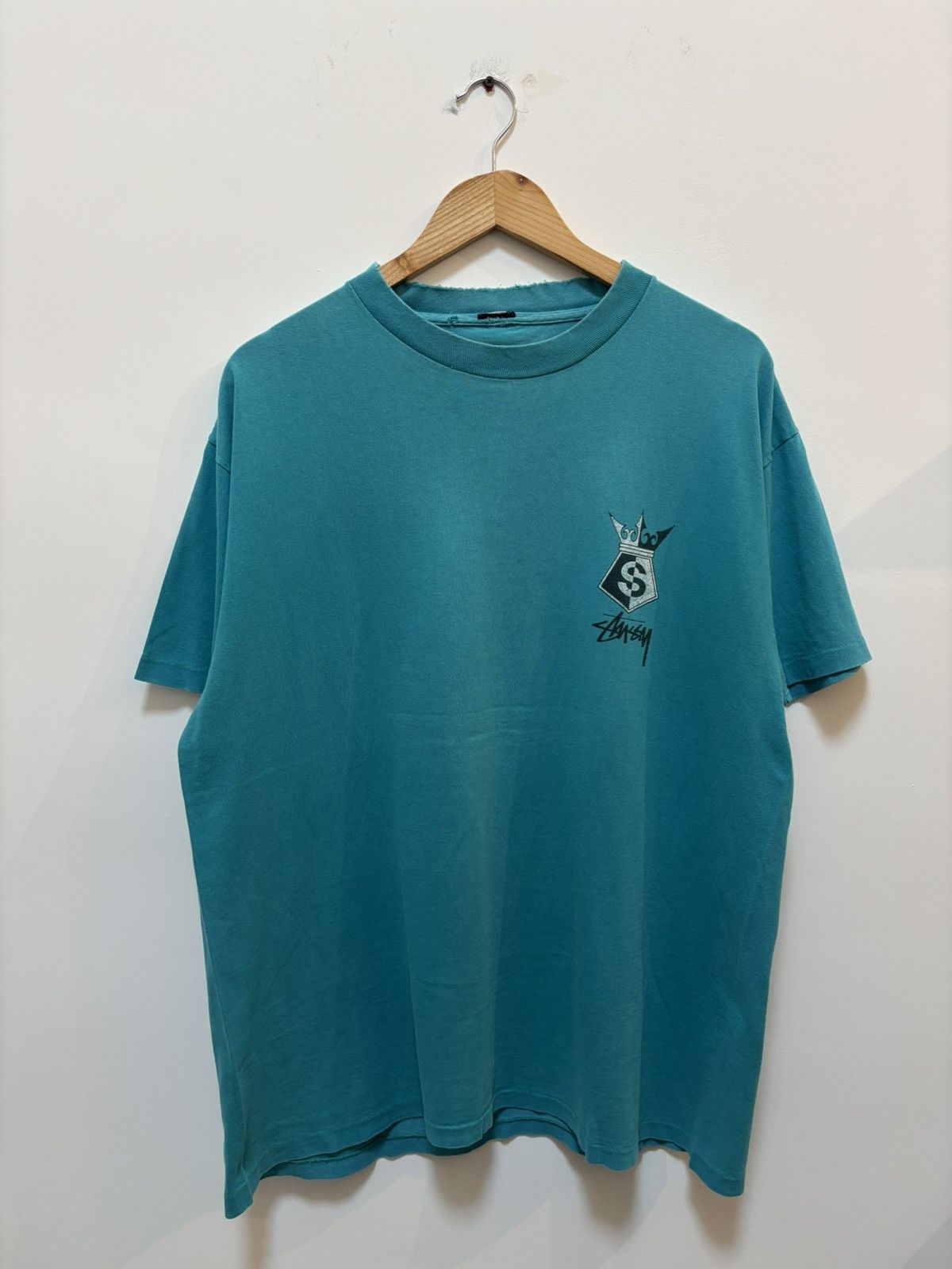Stussy Vintage 80's Stussy S Crown Logo Size US XL / EU 56 / 4 - 2 Thumbnail