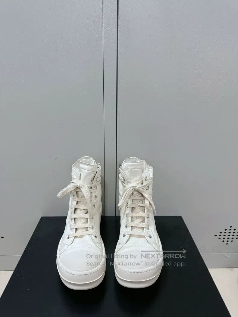 Rick Owens Rick Owens Ivory cowhide Converse Size US 6 / EU 39 - 2 Thumbnail