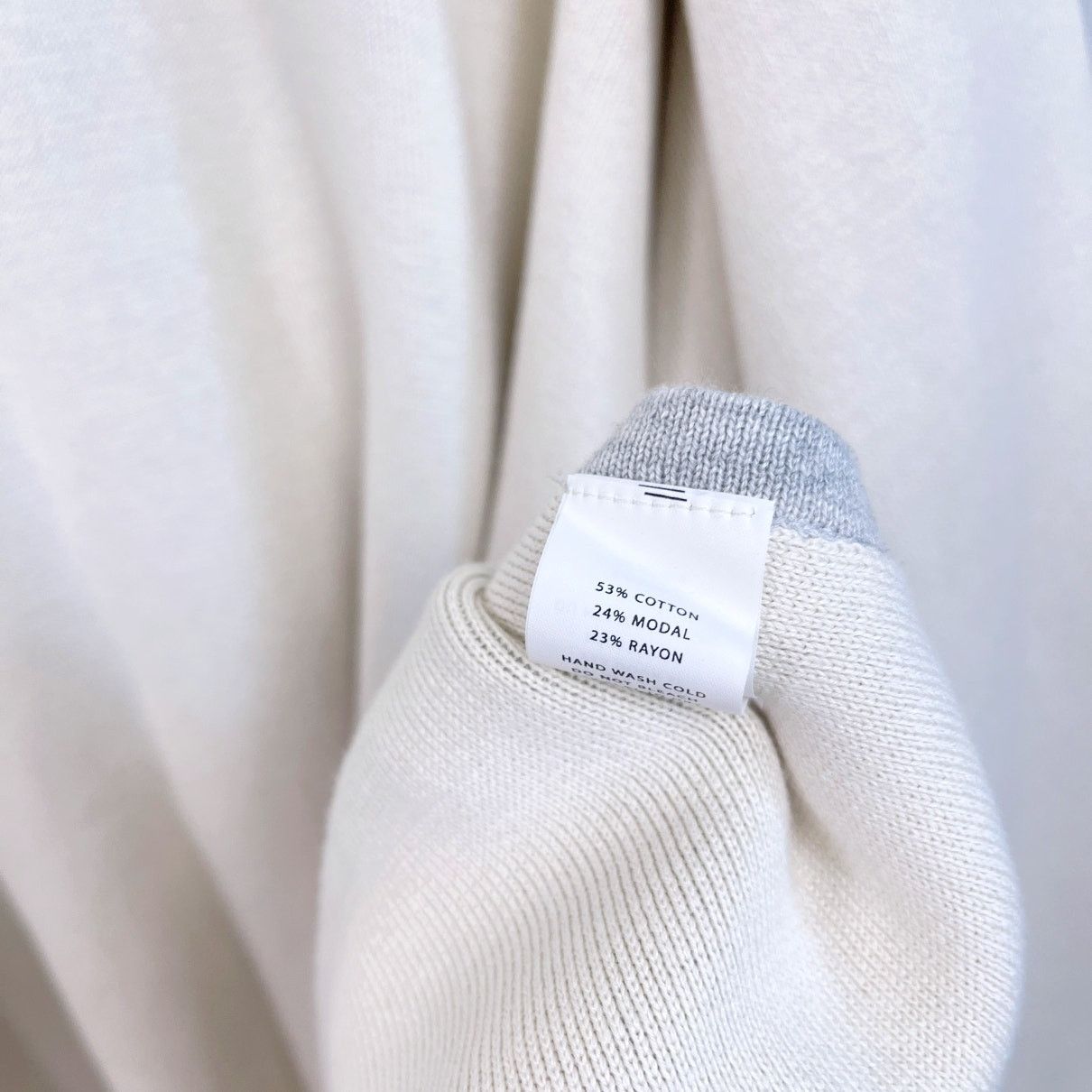 Other Lilla P Longline Open Front Ruana Sweater Gray Ribbed OS Size ONE SIZE - 7 Thumbnail