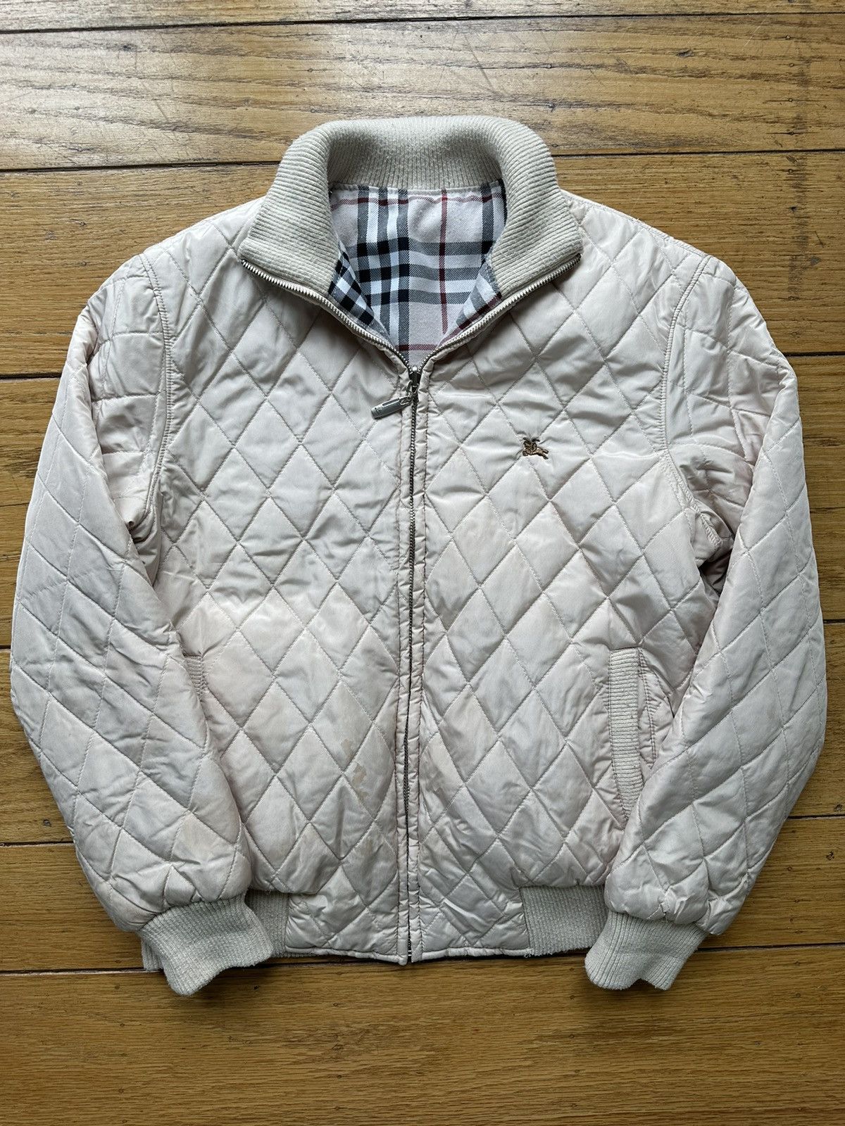 Burberry Burberry Reversible Quilted Bomber Jacket Size M / US 6-8 / IT 42-44 - 1 Preview
