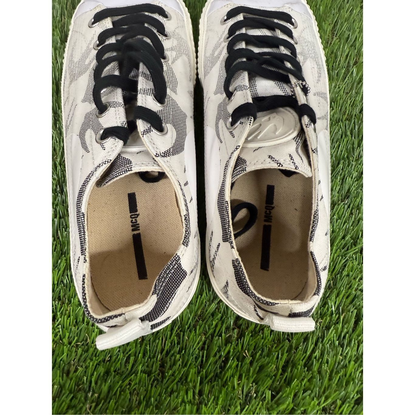 McQ Alexander McQueen McQ By Alexander McQueen Men's Swallow Swarm Vulc Low-Top Sn Size US 10 / EU 43 - 4 Thumbnail