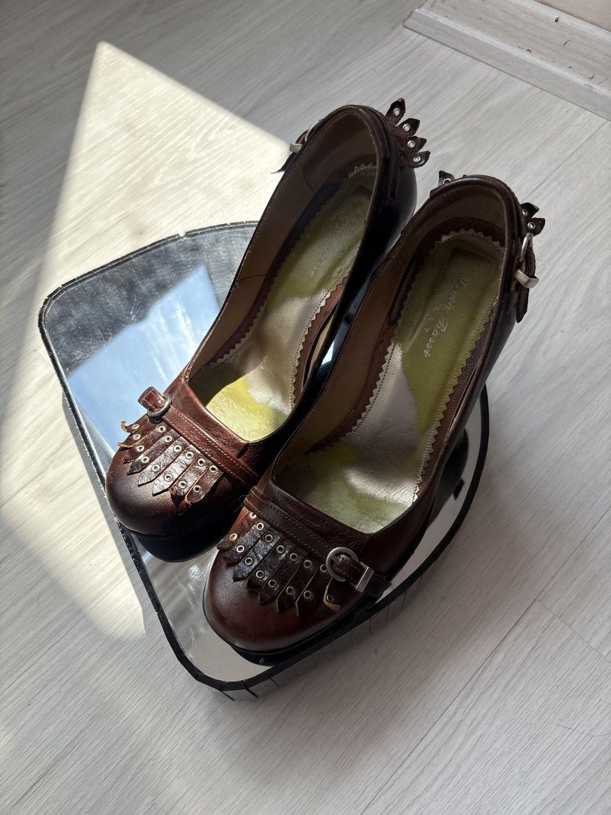 Vintage y2k italian heels Size US 7 / IT 37 - 6 Thumbnail