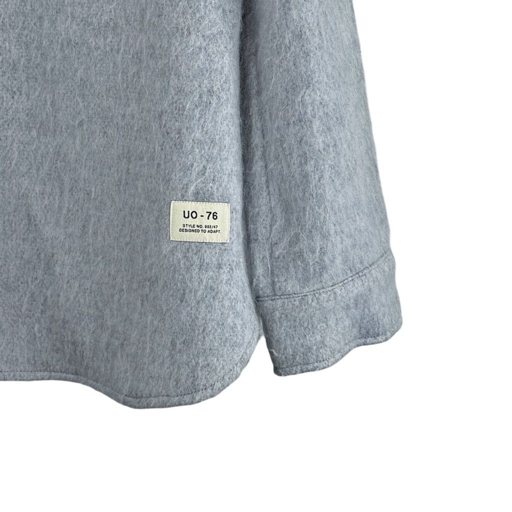 Urban Outfitters URBAN OUTFITTERS Women's Oversized Grey Fuzzy Shacket M Size M / US 6-8 / IT 42-44 - 5 Thumbnail