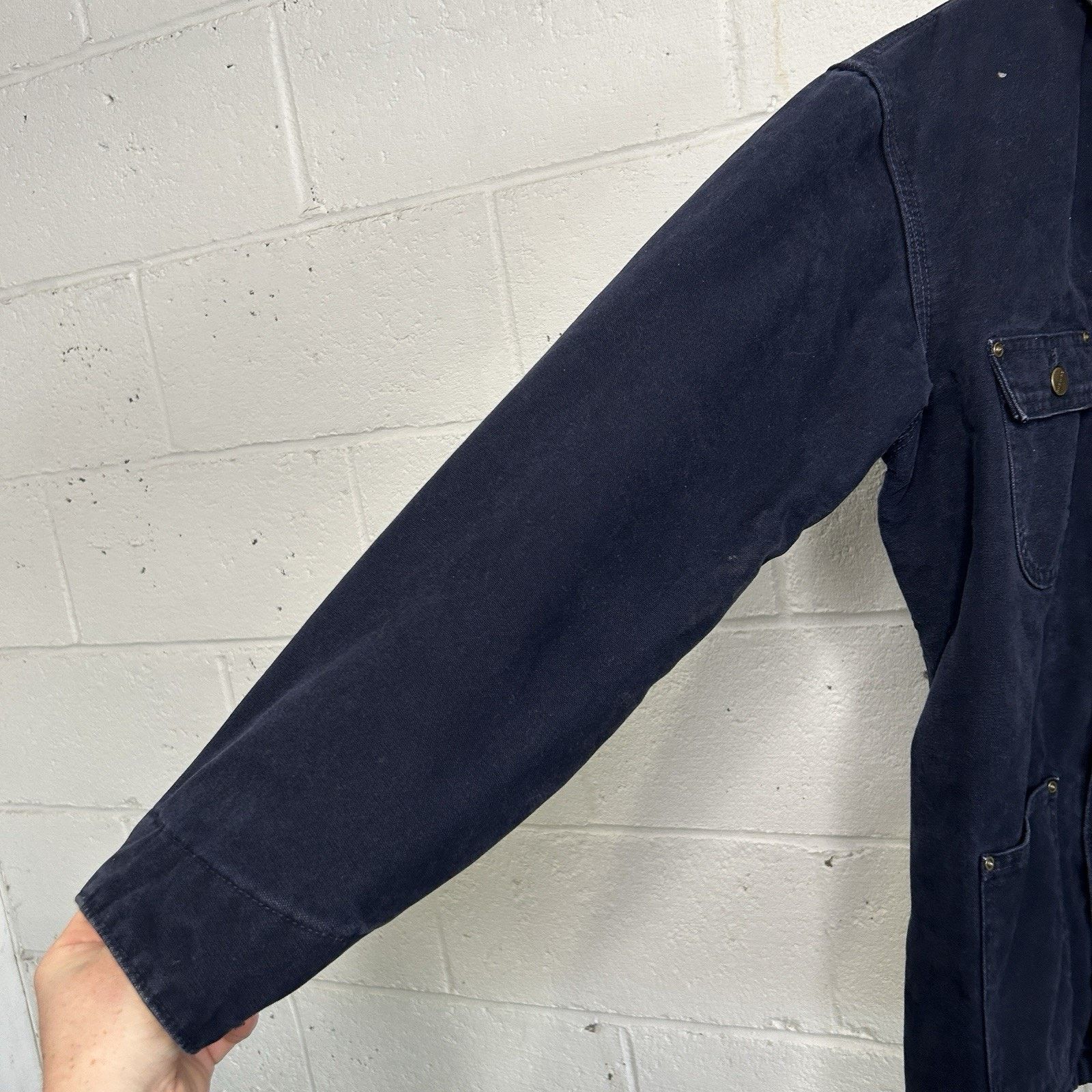 Carhartt Vintage Carhartt Blanket-Lined Chore Coat “Midnight Blue” Size US S / EU 44-46 / 1 - 5 Thumbnail