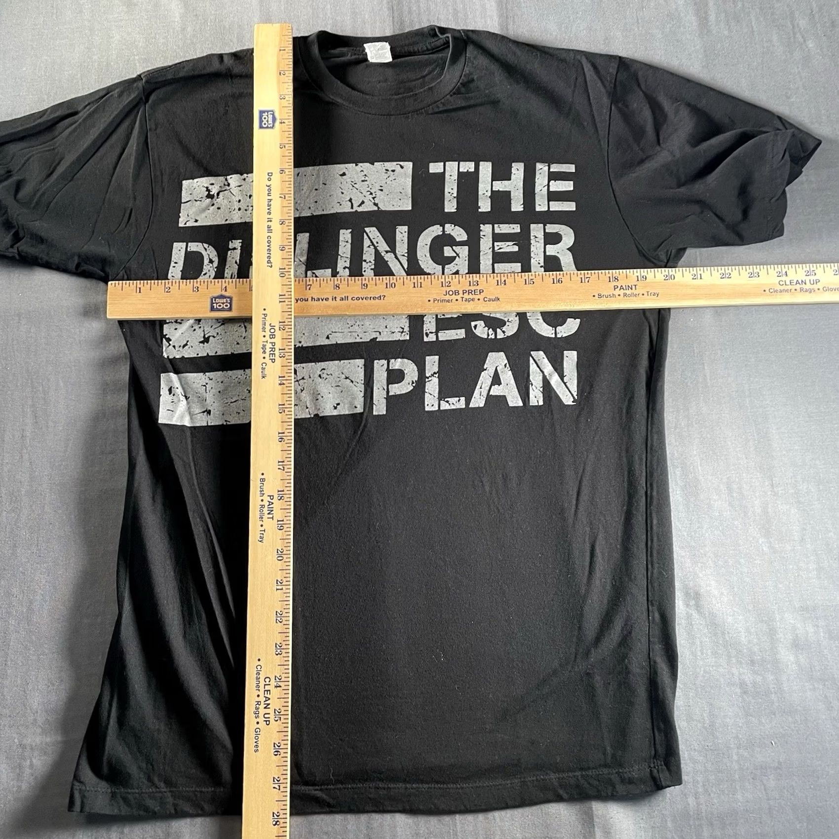 Plan C The Dillinger Escape Plan Shirt METAL Men L T-Shirt Black Punk New Jersey Mens Size US L / EU 52-54 / 3 - 4 Thumbnail