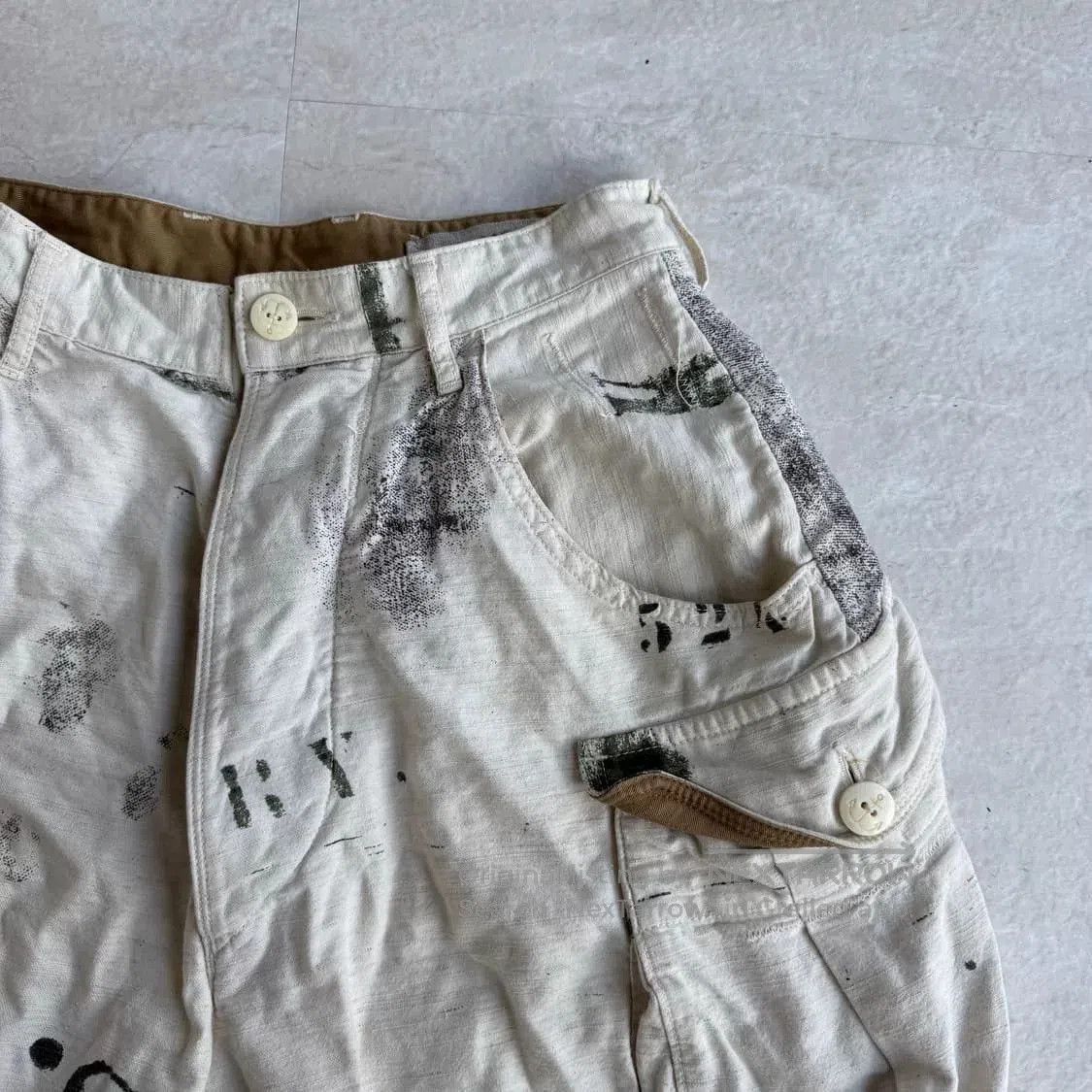 Kapital Kapital Vintage Theseus Brand Shorts. Size US 37 - 3 Thumbnail