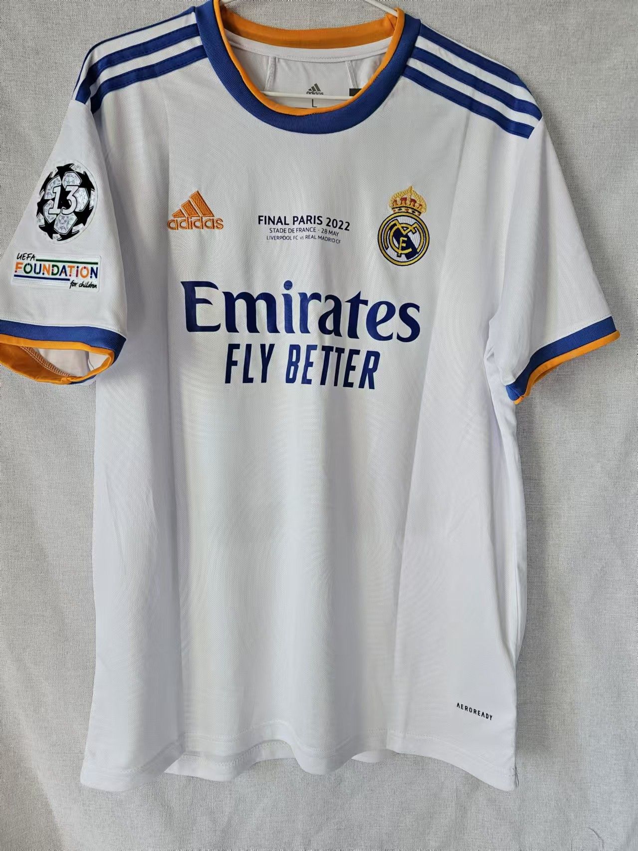 2021 2022 Real Madrid 10 Luka Modrić Jersey Home