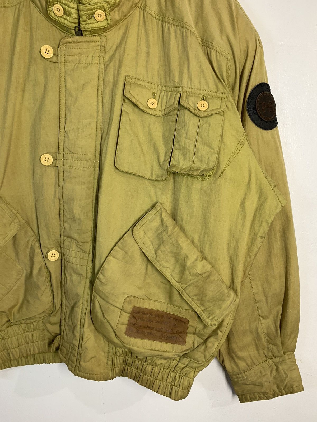 Vintage Vintage Pia Sports Bomber Jacket Size US XXL / EU 58 / 5 - 4 Thumbnail