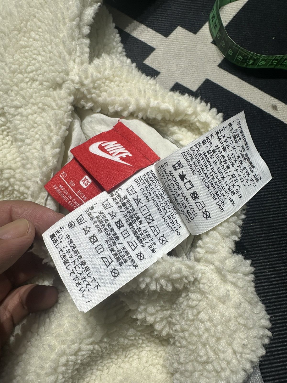 Nike Nike Reversible Sherpa Jacket Size US XS / EU 42 / 0 - 11 Thumbnail