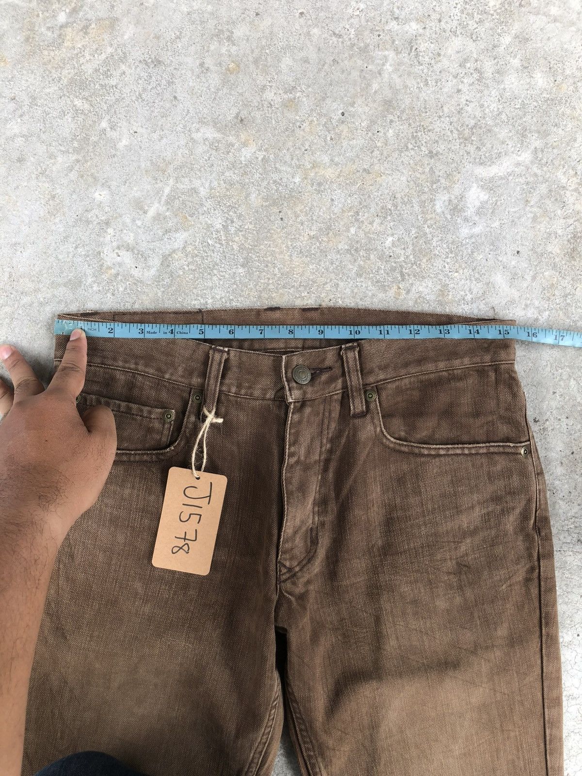 If Six Was Nine Japanese Monsieur Flared Jeans Distreesed Jeans Bootcut Size US 30 / EU 46 - 21 Thumbnail