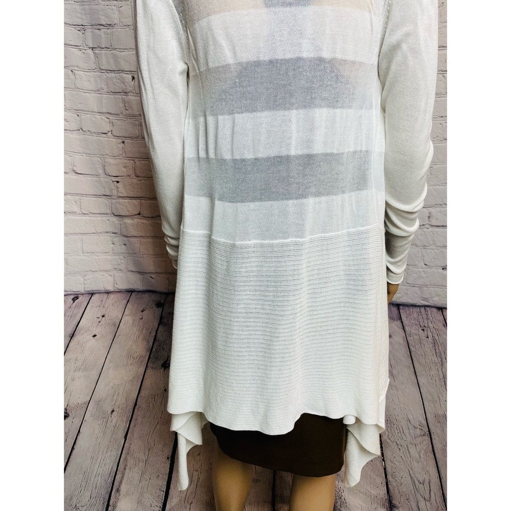 White + Warren White + Warren Open Front Rayon Cotton Cardigan Size S Size S / US 4 / IT 40 - 8 Thumbnail