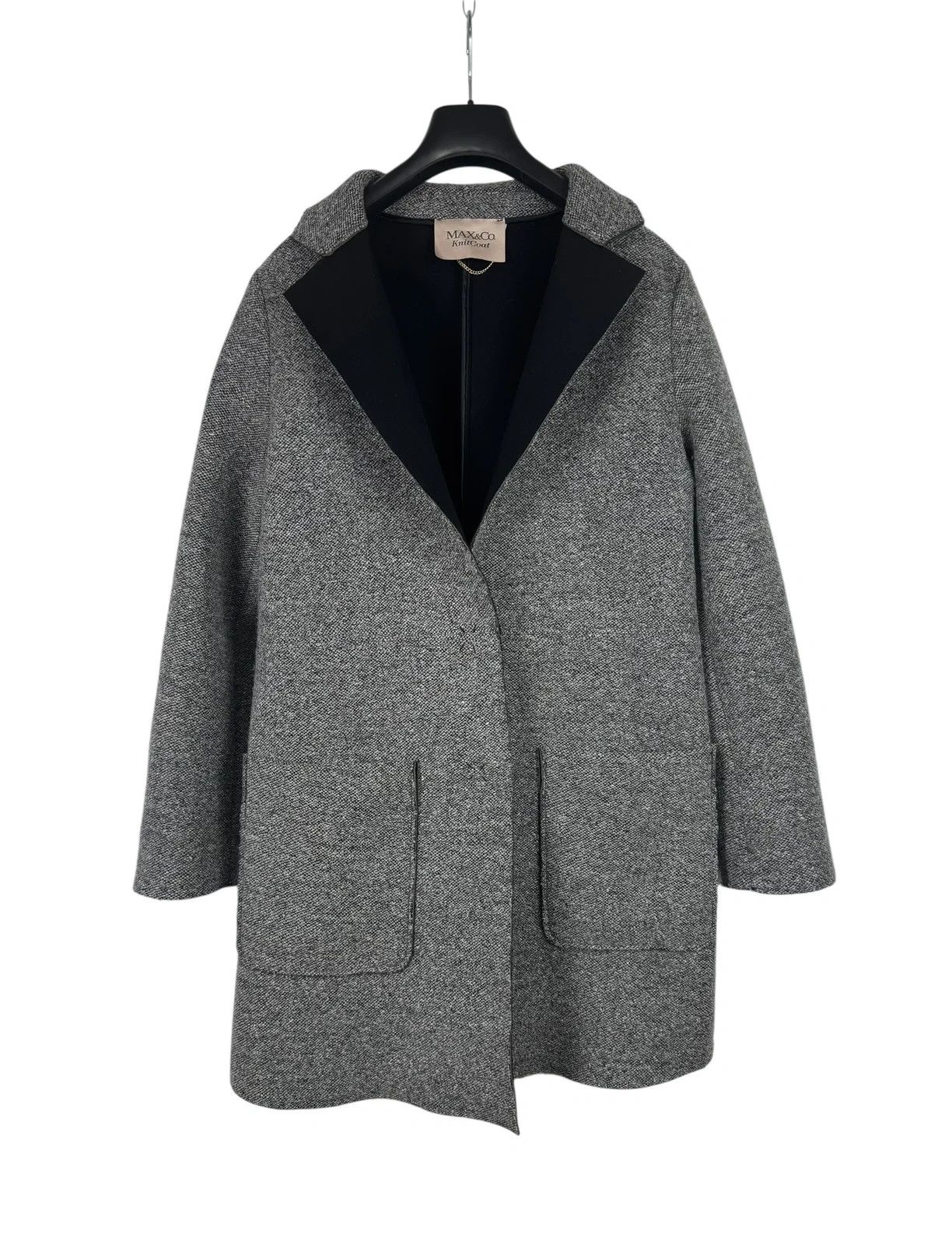 MAX&Co. Max & Co Coat Wool Seta Knitcoat Size M / US 6-8 / IT 42-44 - 10 Thumbnail