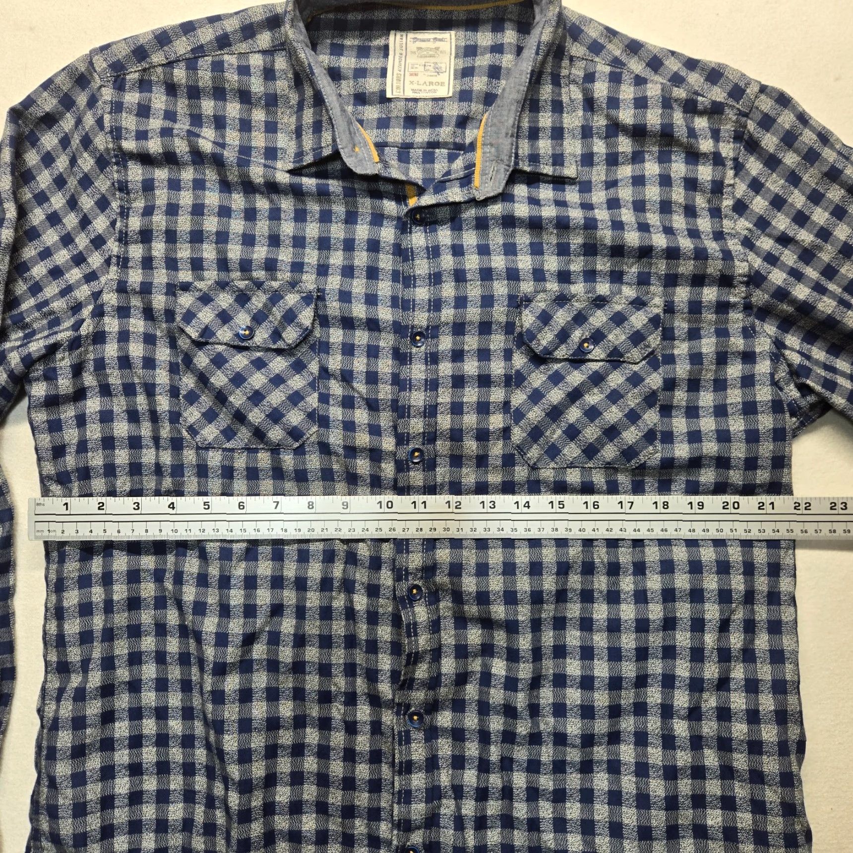 Alexander Julian VINTAGE Alexander Julian Shirt Men XL Multicoloured Check Button-Up Long Sleeve Size US XL / EU 56 / 4 - 4 Thumbnail