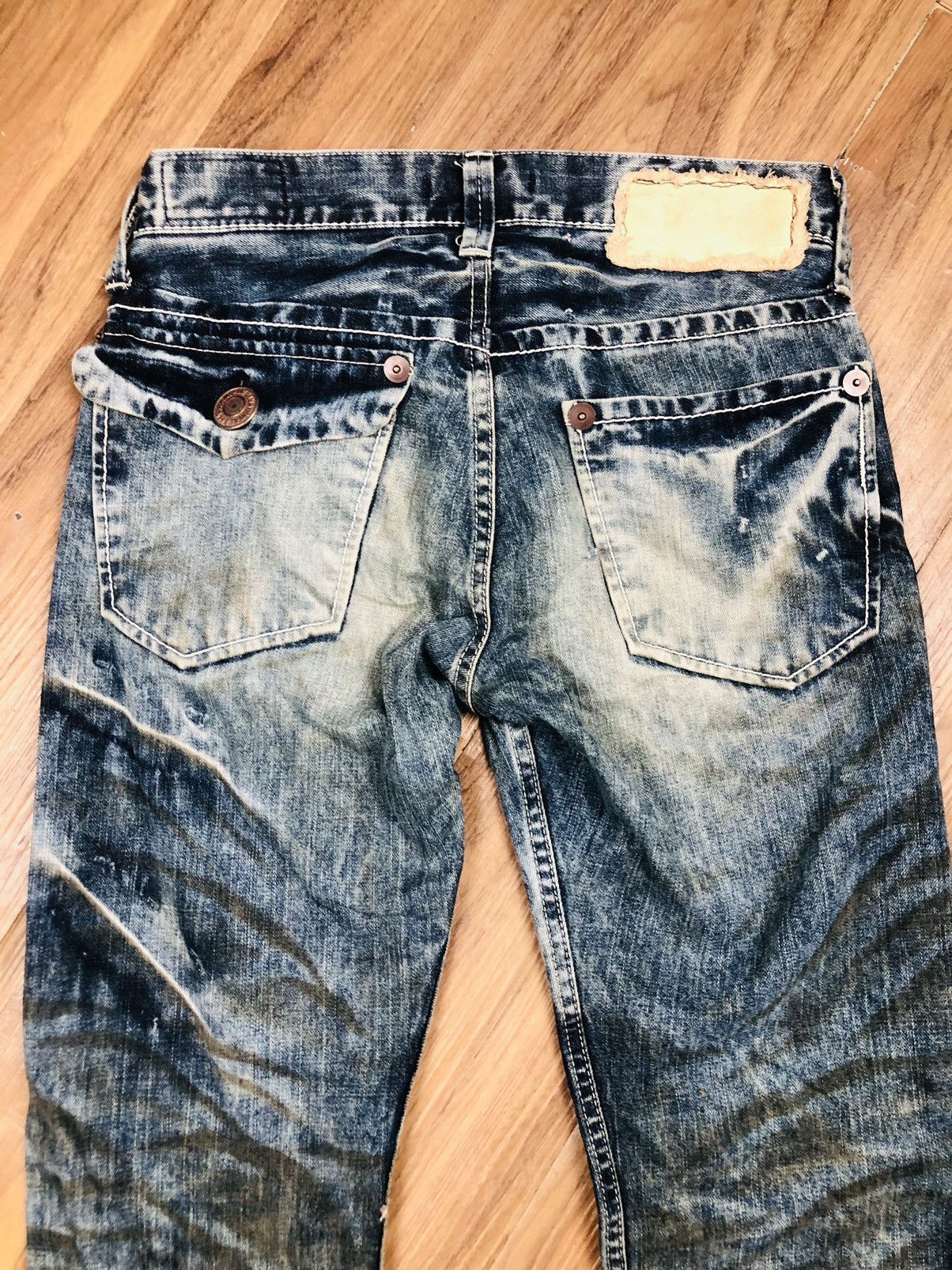 Japanese Brand BlueWay Garments W38 Flare Bootcut (37) Size US 28 / EU 44 - 16 Thumbnail
