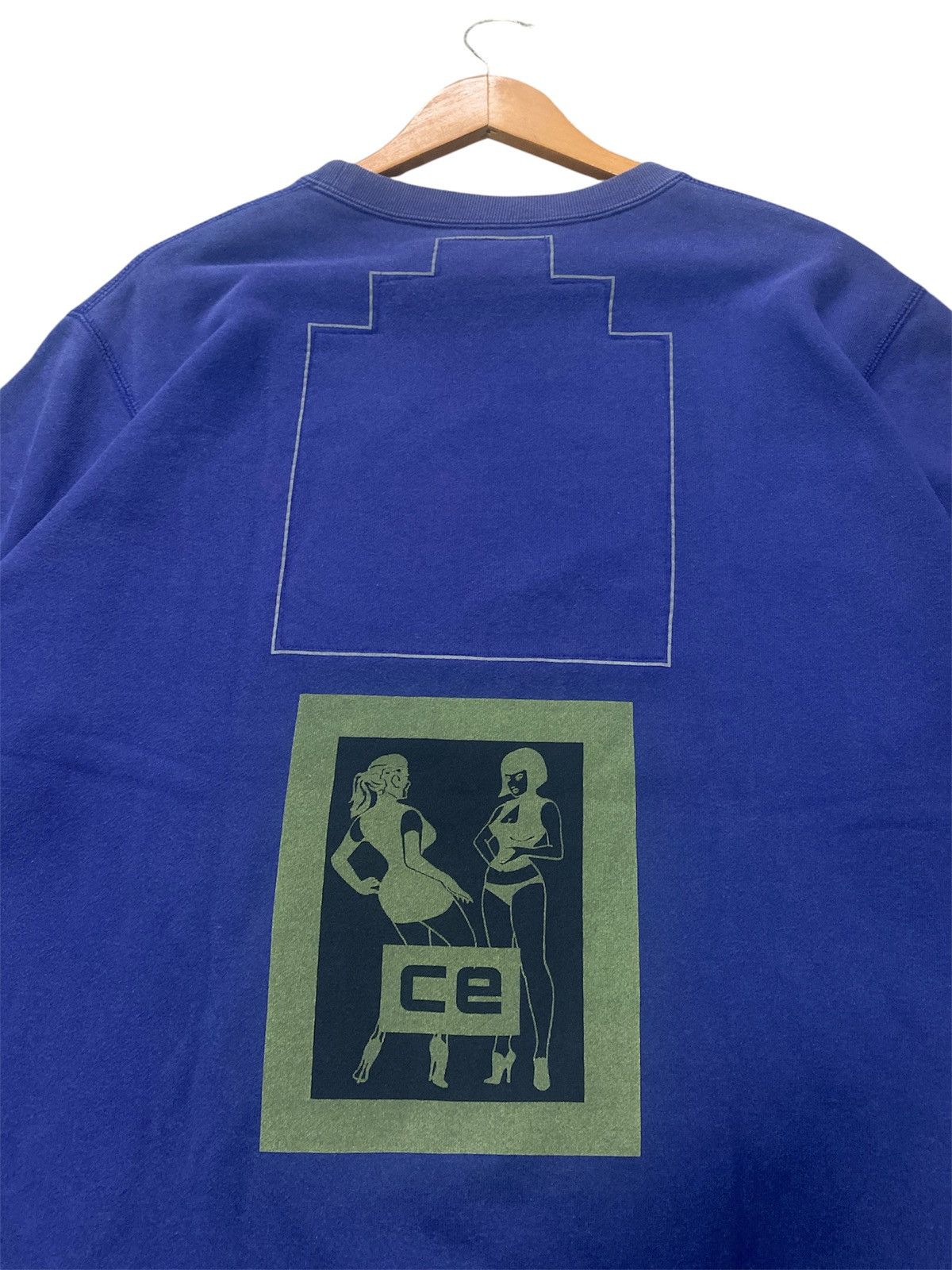 Cav Empt 💥RARE💥 VINTAGE CAV EMPT OTHER SIDE BLUE CREWNECT SWEATSHIRT💥 Size US L / EU 52-54 / 3 - 12 Thumbnail