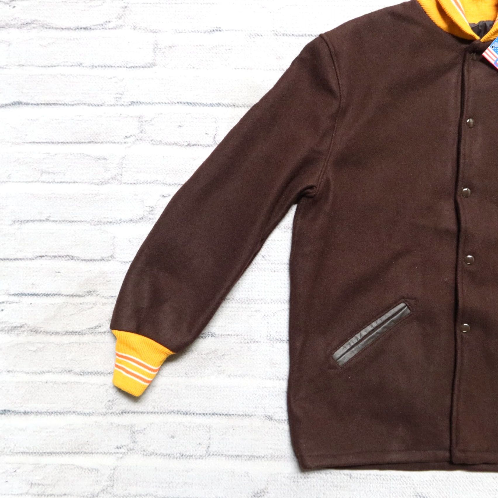 Vintage VINTAGE Skookum Wool Jacket Mens 38 Brown Vintage New Jacket Wool - Skookum 38 Mens Brown Size US XXS / EU 40 - 5 Thumbnail