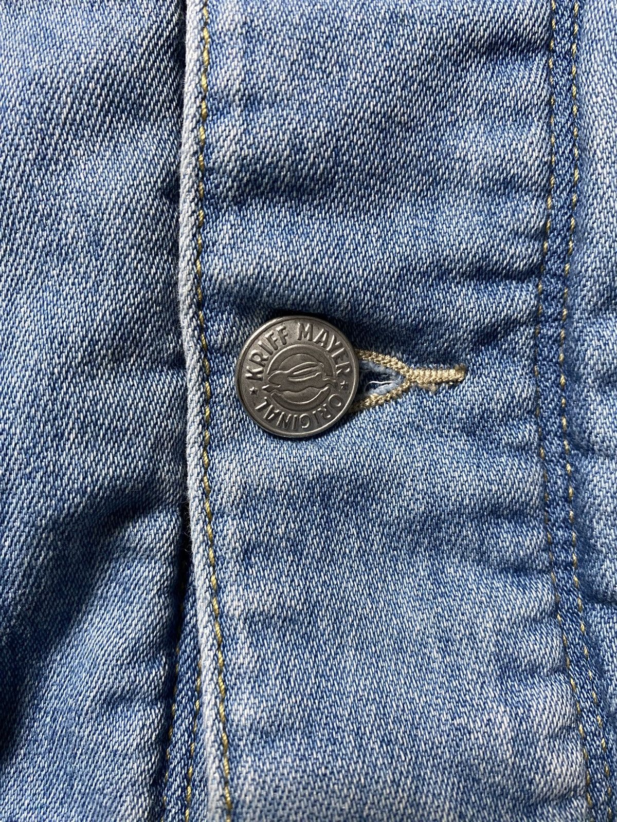 Japanese Brand KRIFF MAYER DENIM JACKET Size US M / EU 48-50 / 2 - 8 Thumbnail