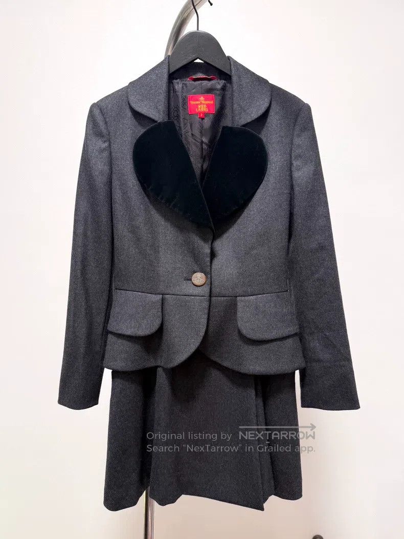 Vivienne Westwood Vivienne Westwood Vintage second-hand velvet heart collar Size M / US 6-8 / IT 42-44 - 3 Thumbnail