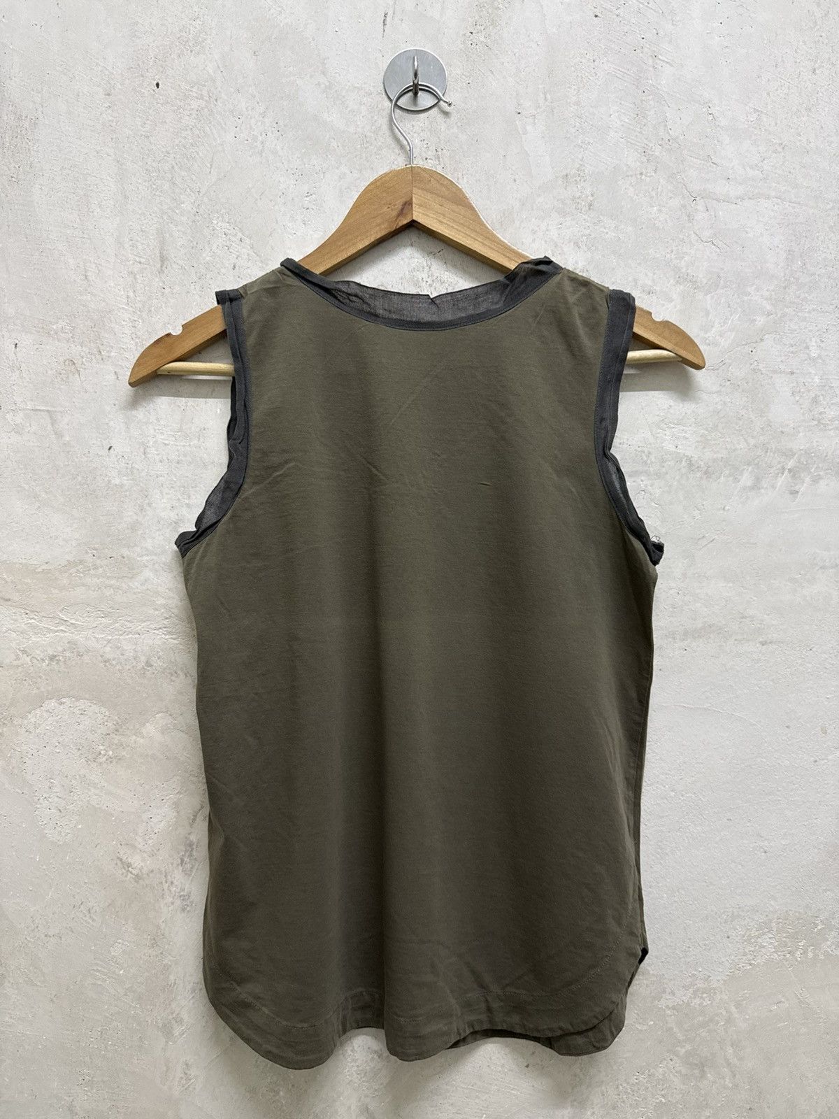 Japanese Brand Grunge Plain People erd style crop sleeveless Size US XS / EU 42 / 0 - 3 Thumbnail