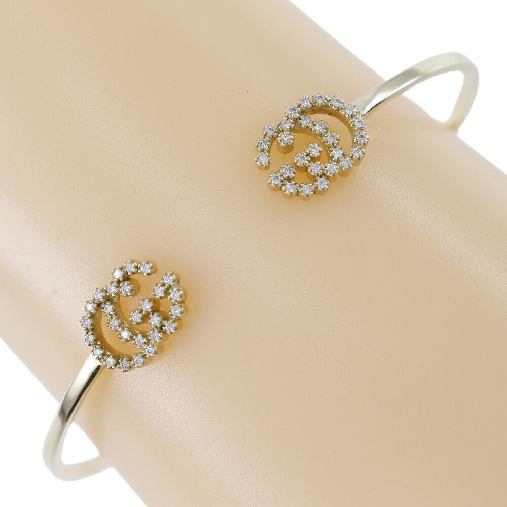 Gucci GUCCI GG running Bangle K18 yellow gold/diamond Size ONE SIZE - 14 Thumbnail